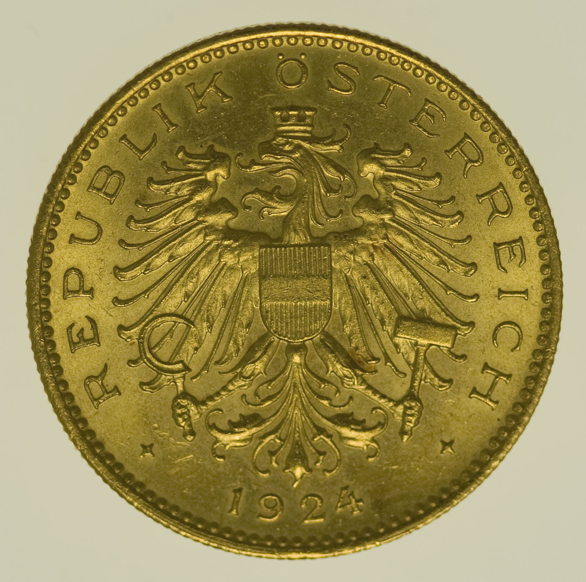 Österreich Erste Republik 20 Kronen 1924