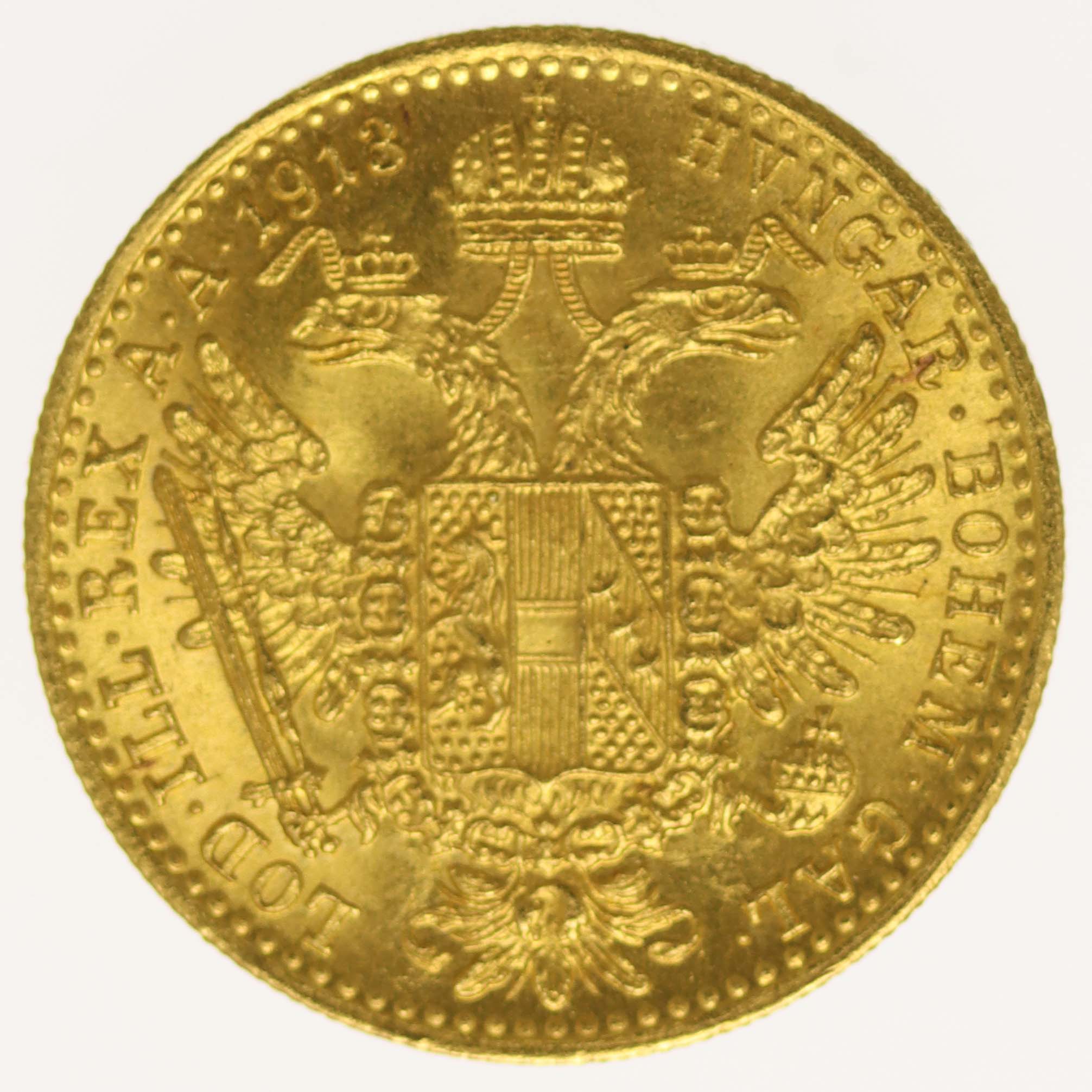 Österreich Kaiserreich Franz Joseph I. Dukat 1913