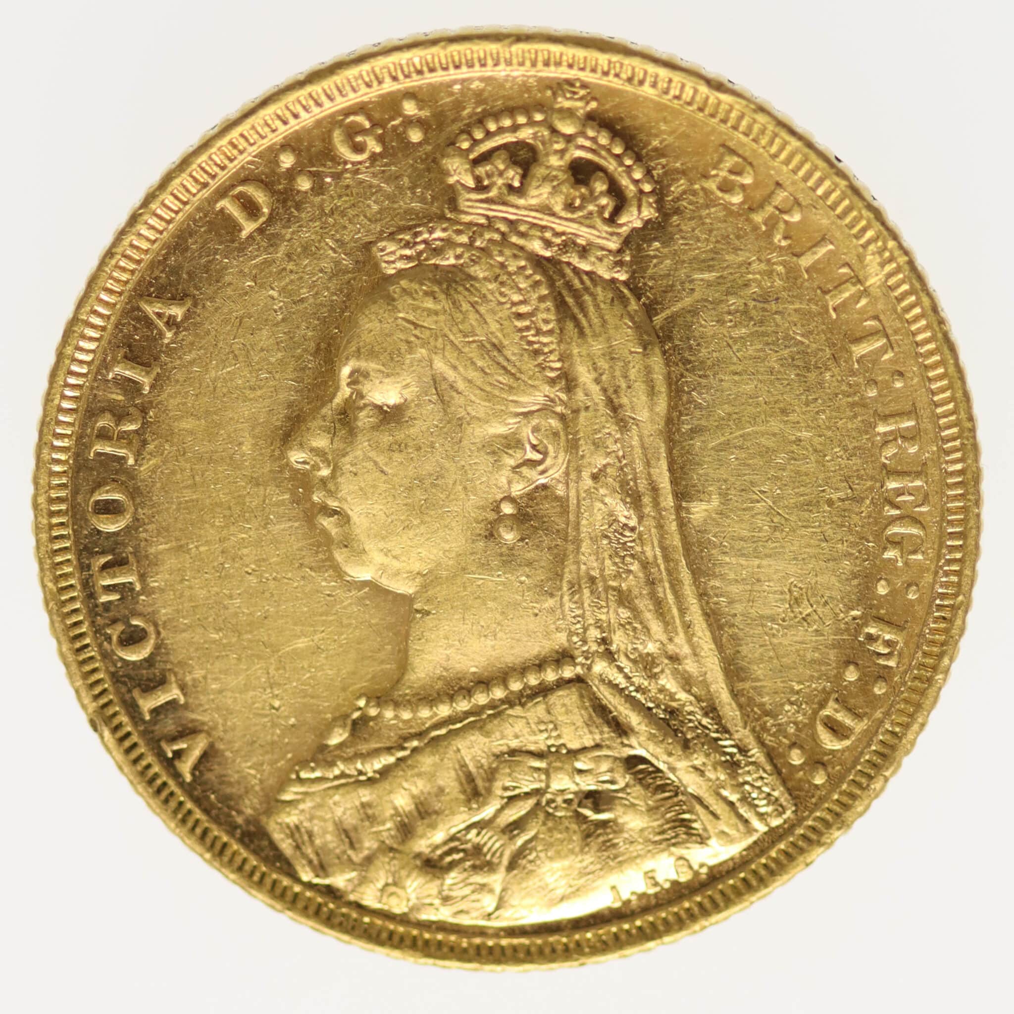 Australien Victoria Sovereign 1889 M
