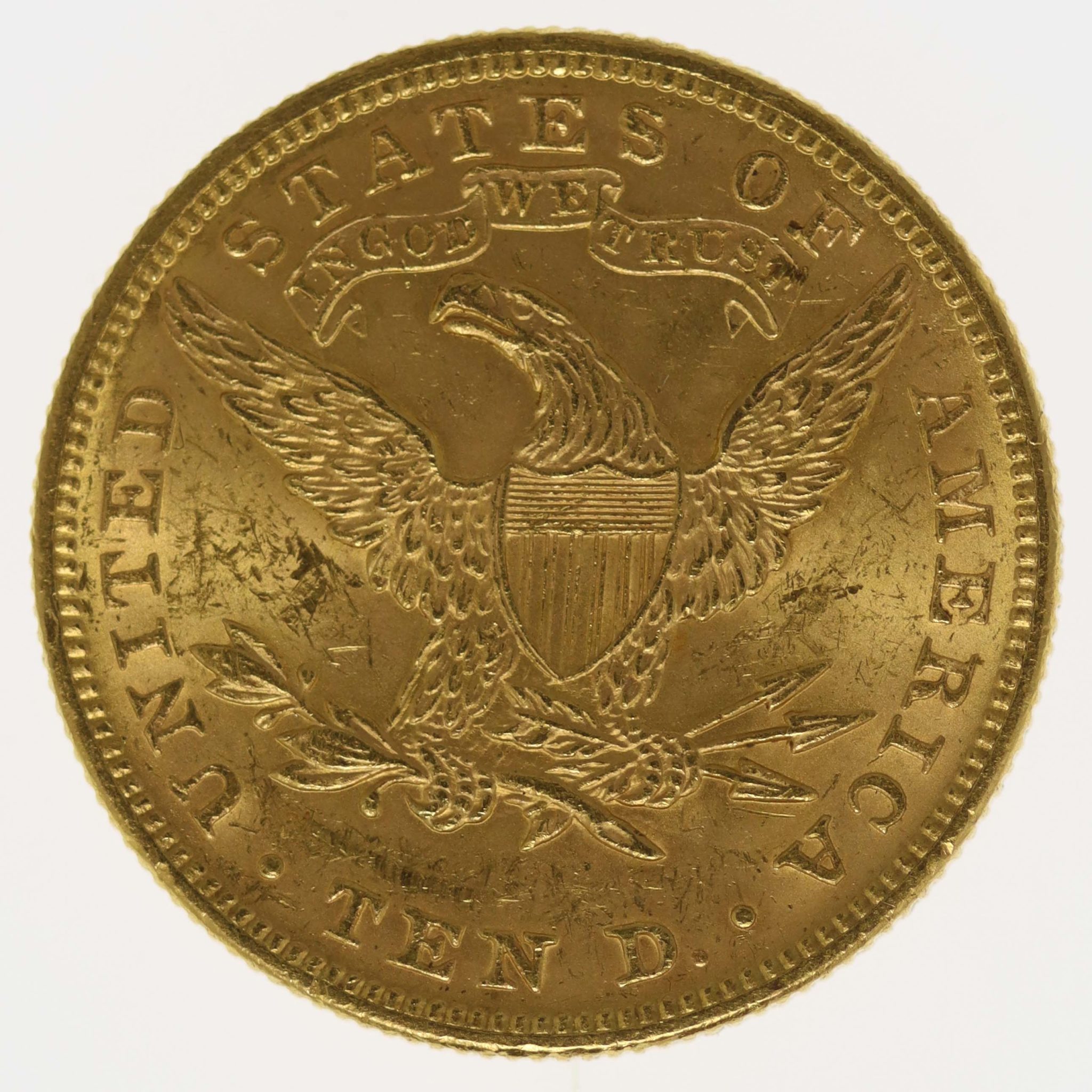 USA 10 Dollars 1893 Liberty / Kopf
