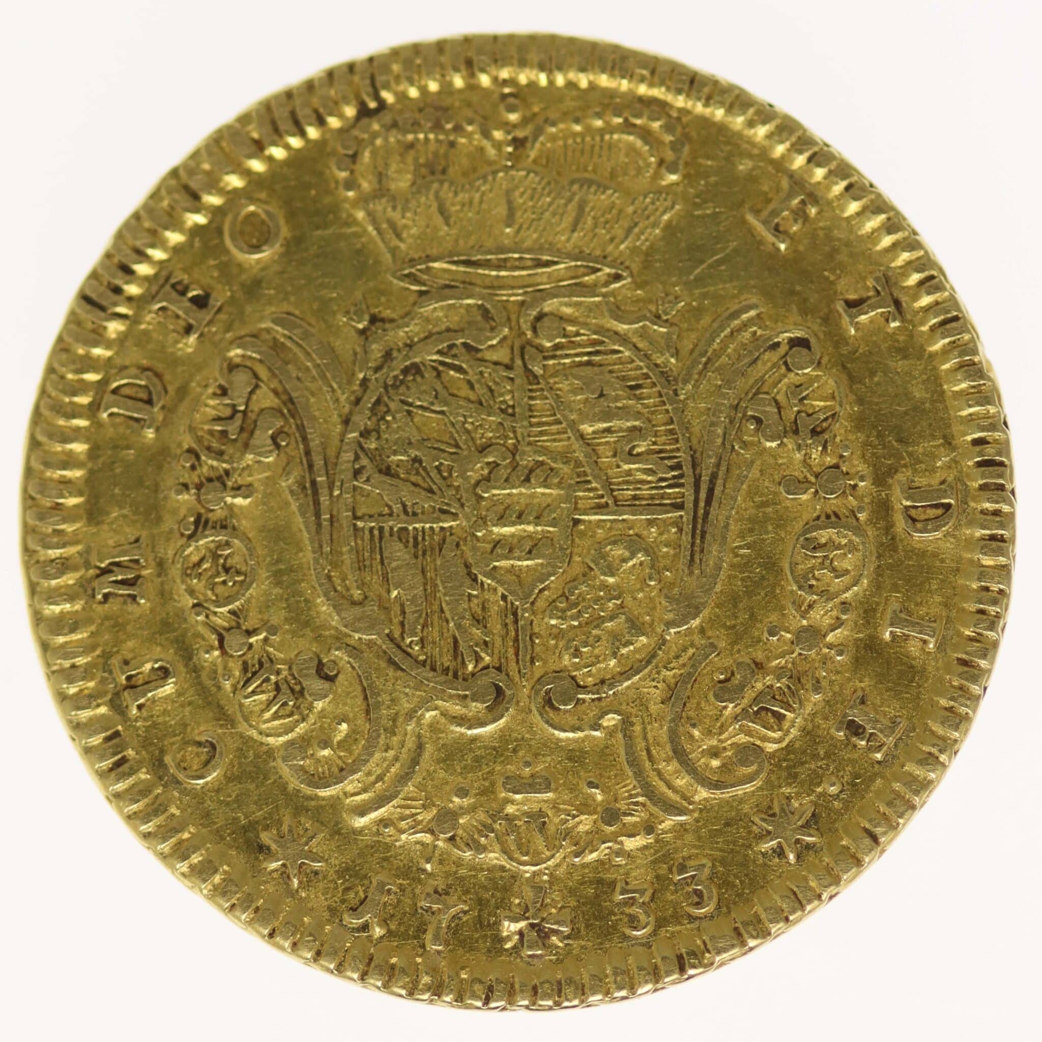 Württemberg Eberhard Ludwig Karolin 1733