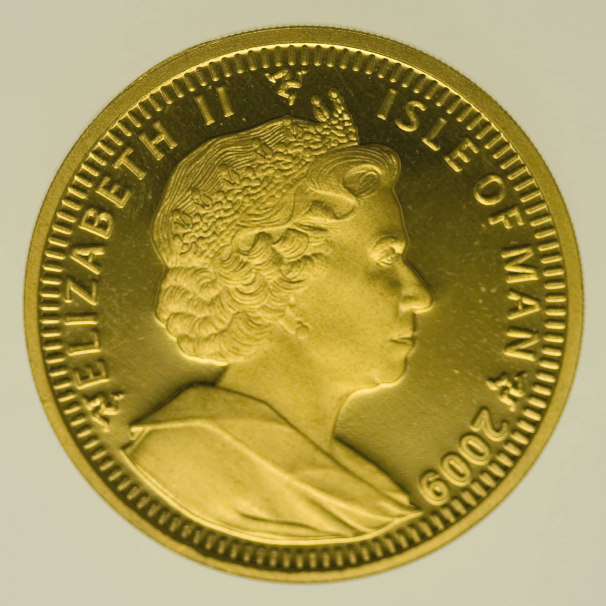 Isle of Man Elisabeth II. 1 OZ 2009 One Noble