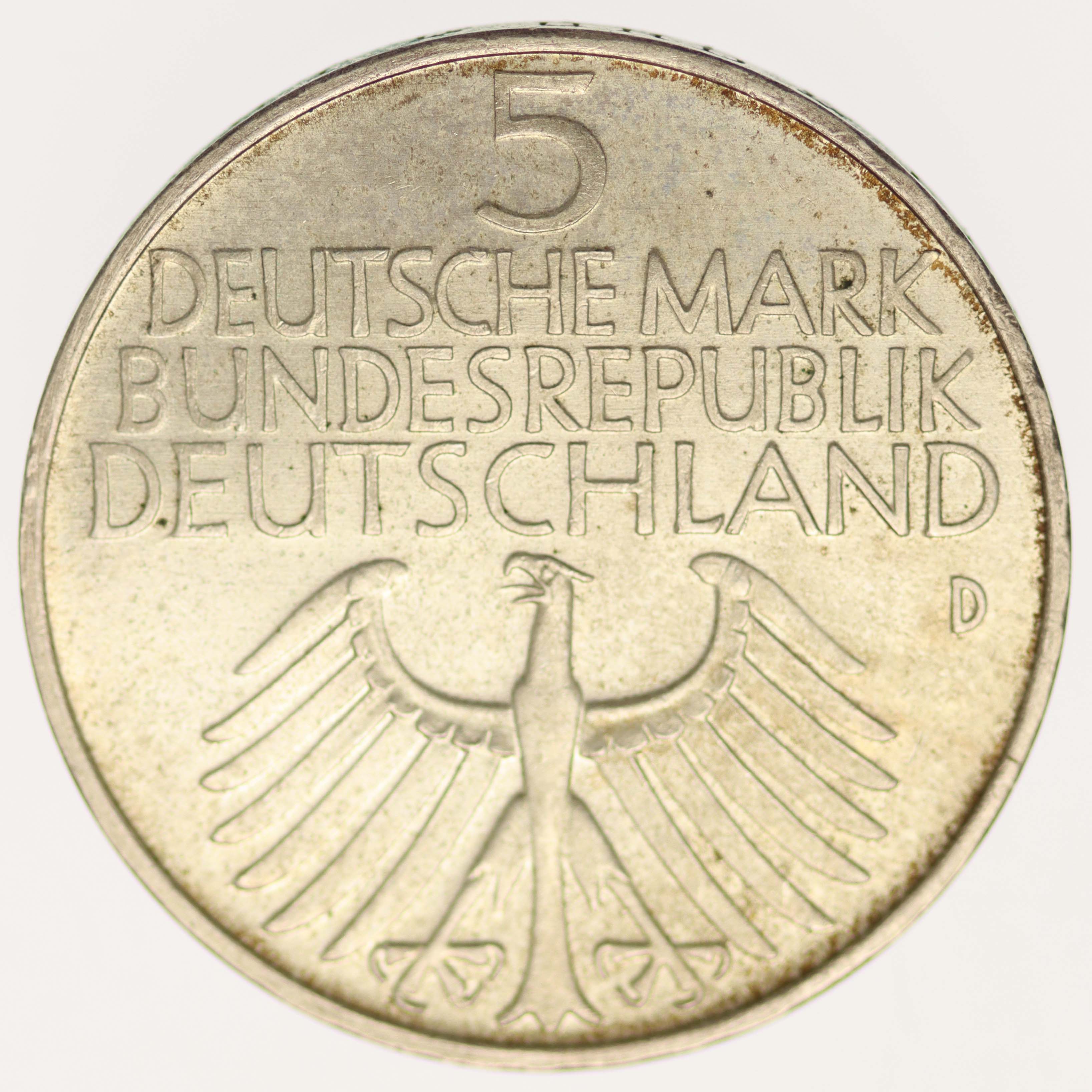BRD 5 Mark 1952 Germanisches Museum