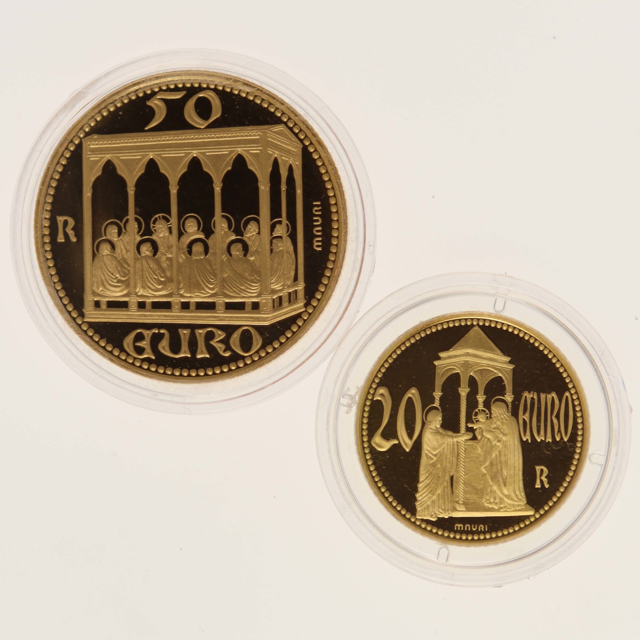 San Marino Set 20 + 50 Euro 2003