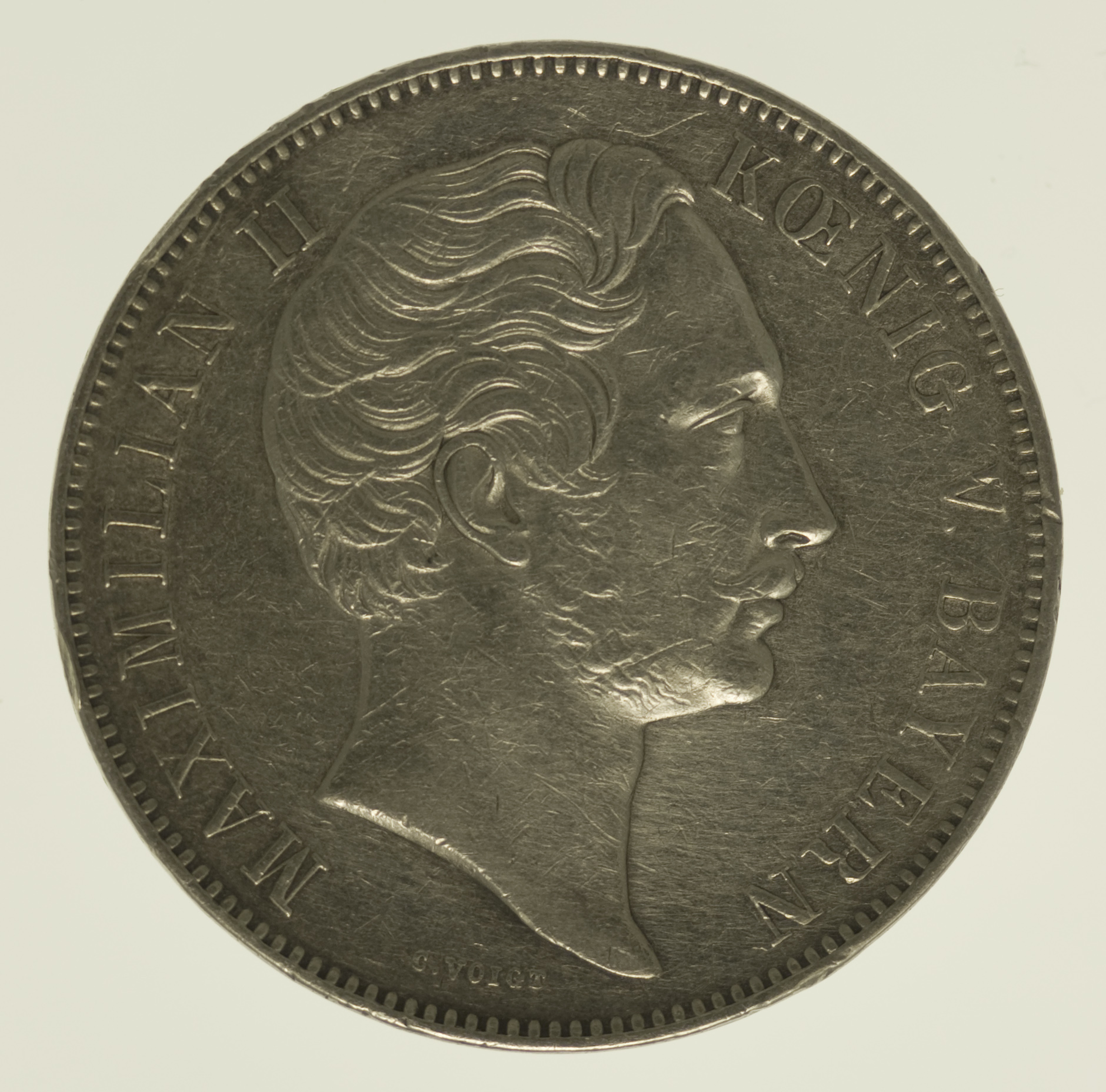 Bayern Maximilian II. Joseph Doppeltaler 1855