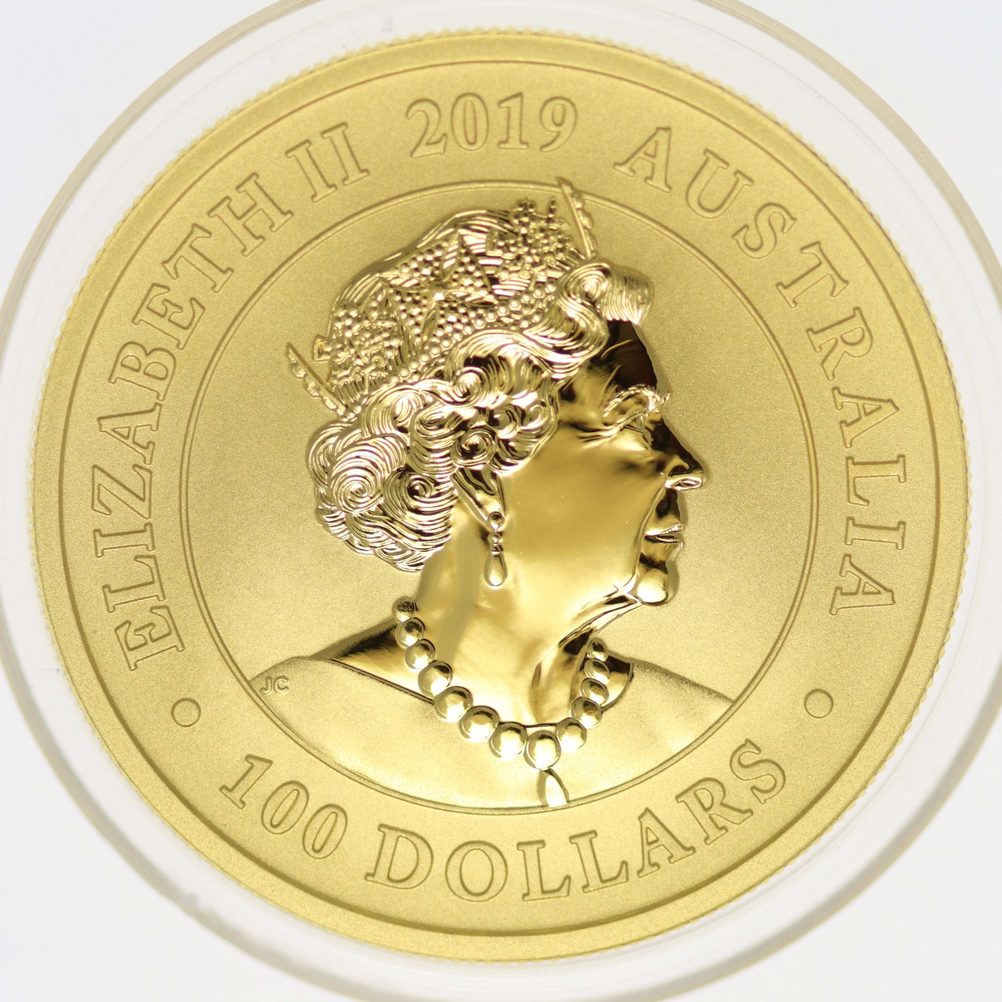 Australien Elisabeth II. 100 Dollars 2019 Bird of Paradise
