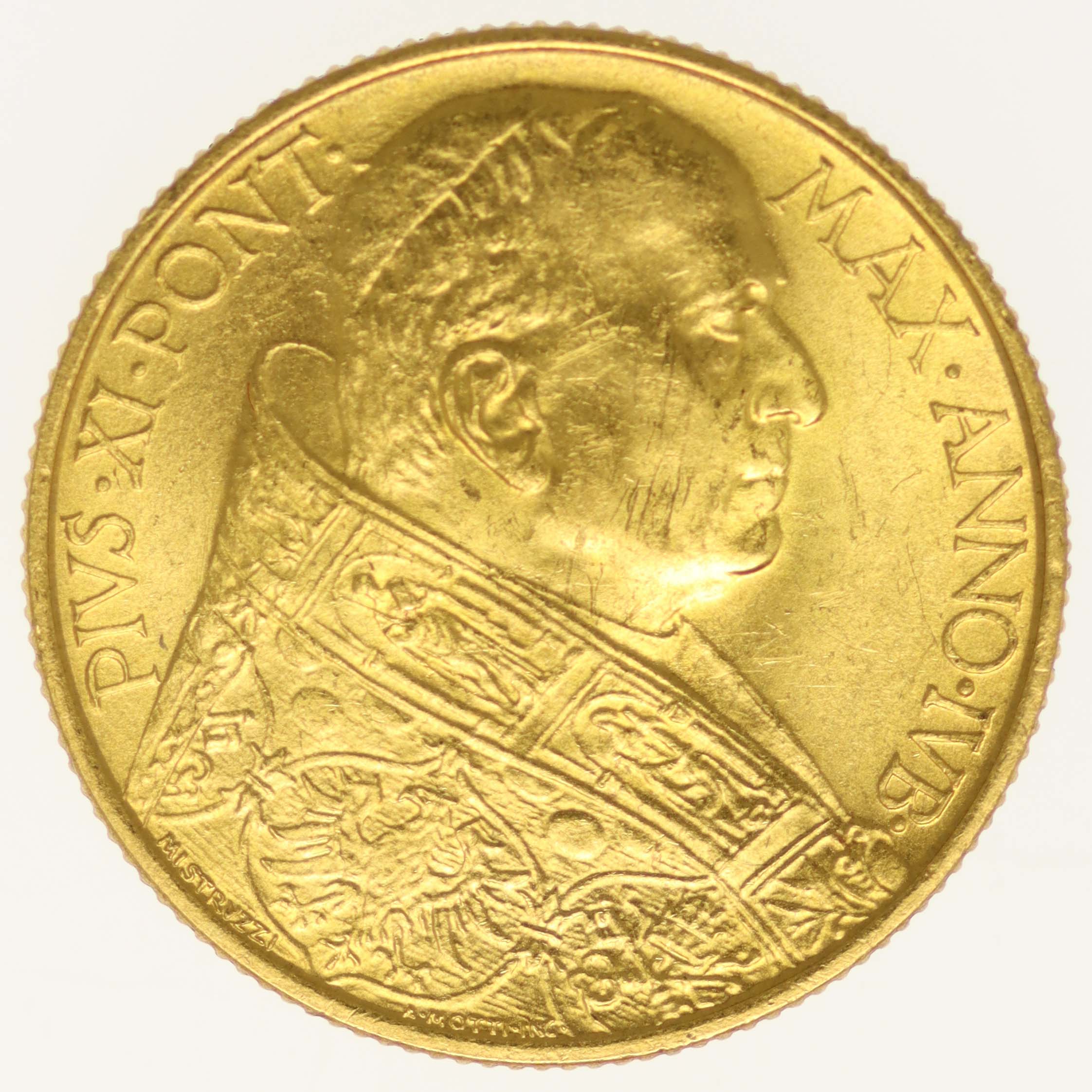 Vatikan Pius XI. 100 Lire 1933 / 1934