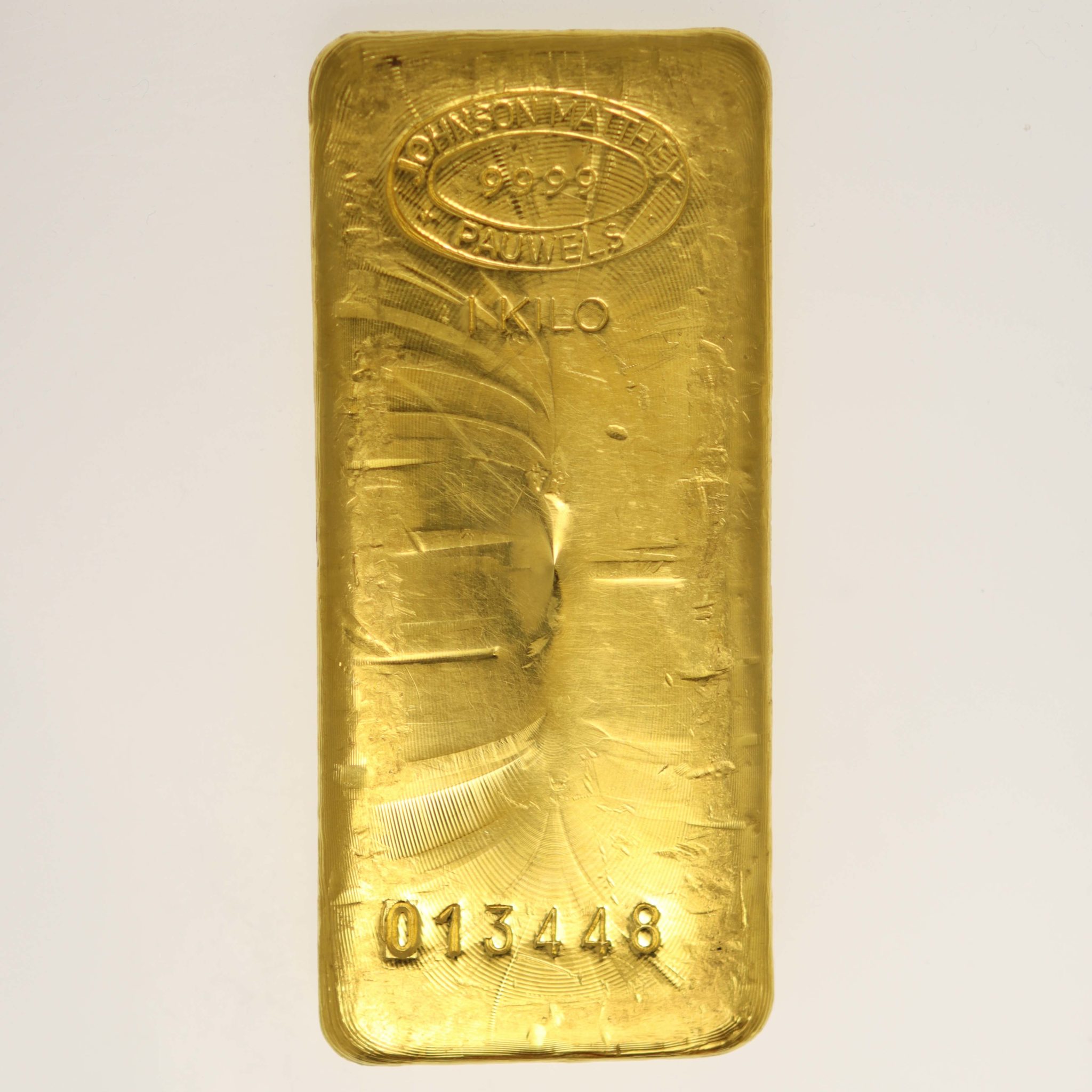 Goldbarren 1000 Gramm Johnson Matthey Pauwels