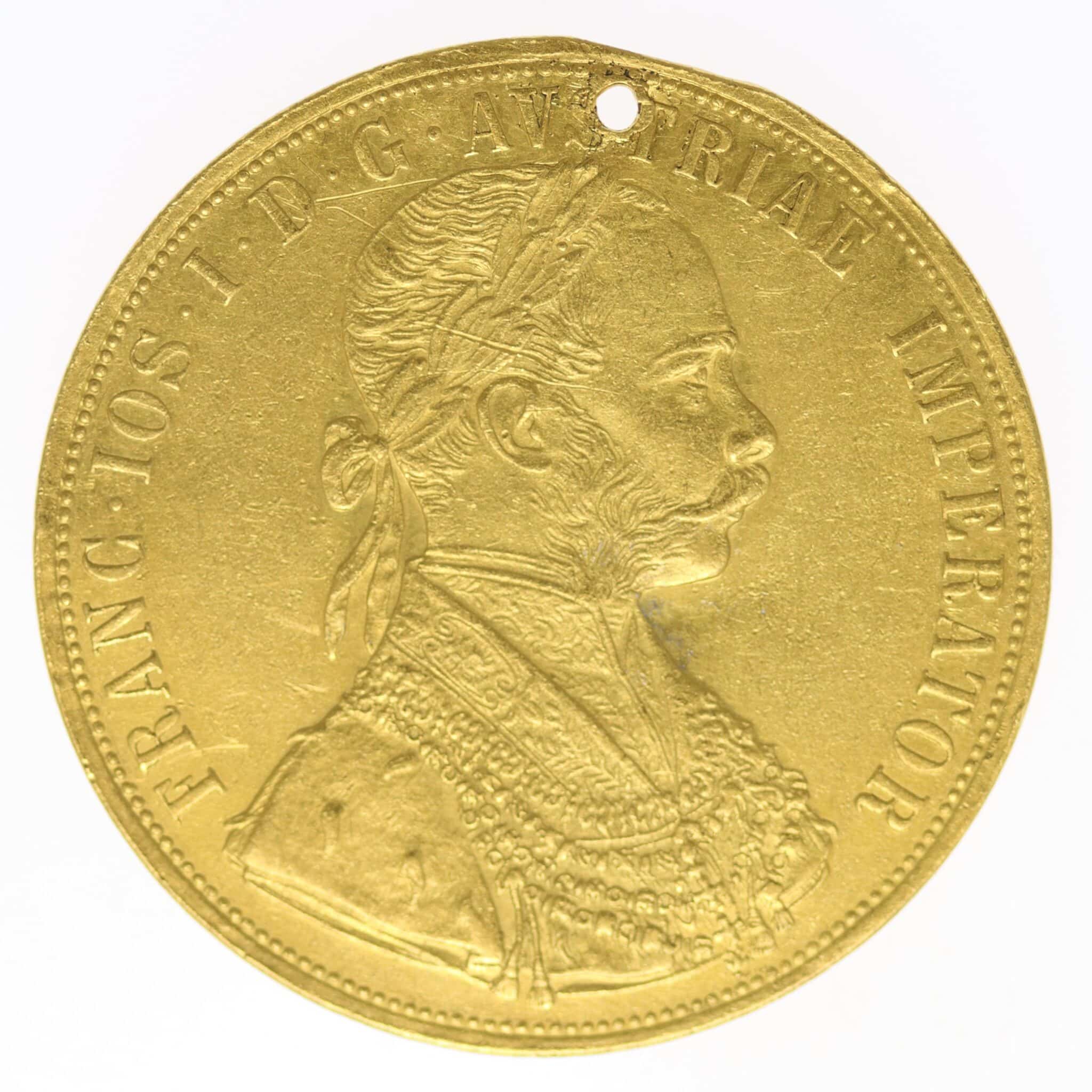 Österreich Kaiserreich Franz Joseph I. 4 Dukaten 1906