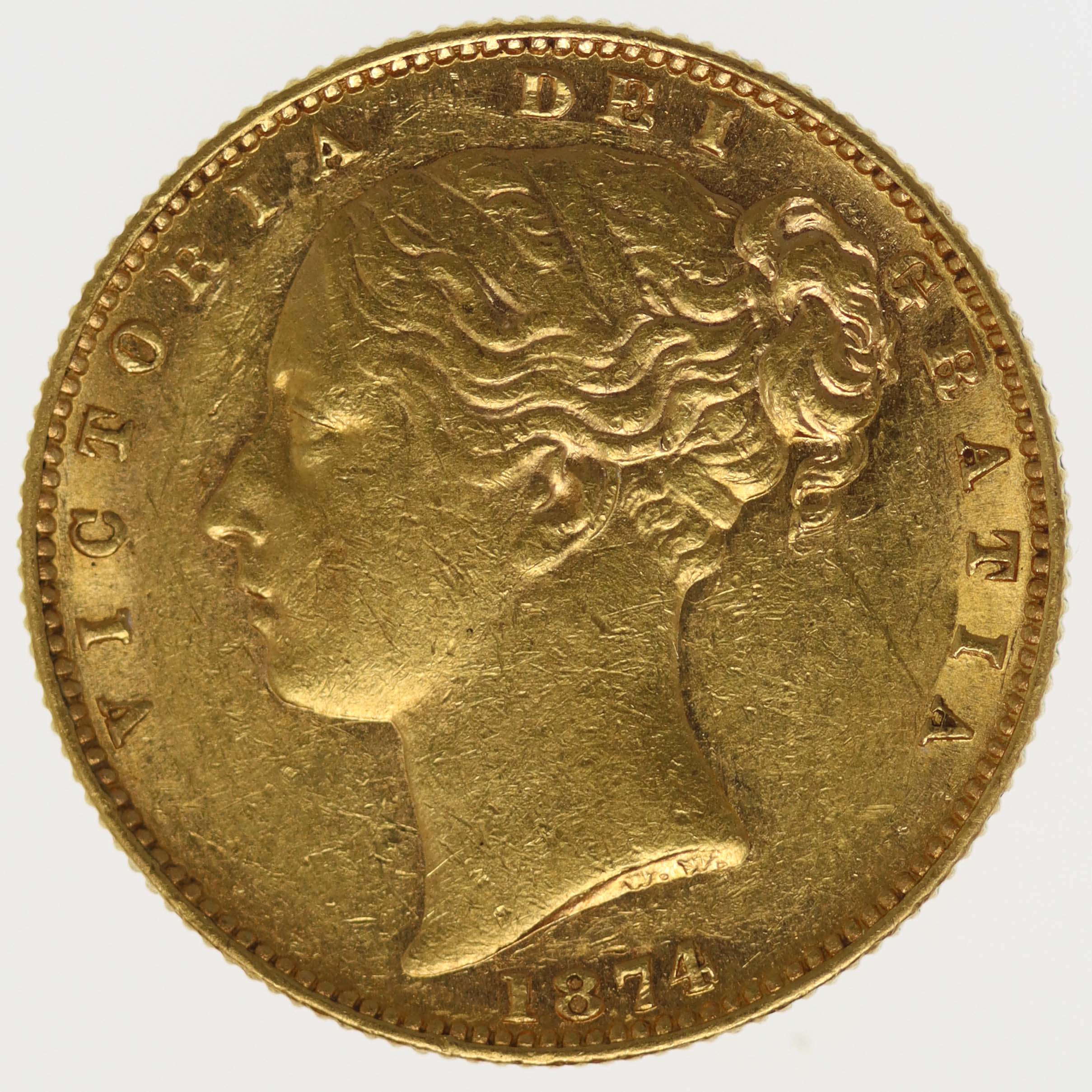 Australien Victoria Sovereign 1874 M