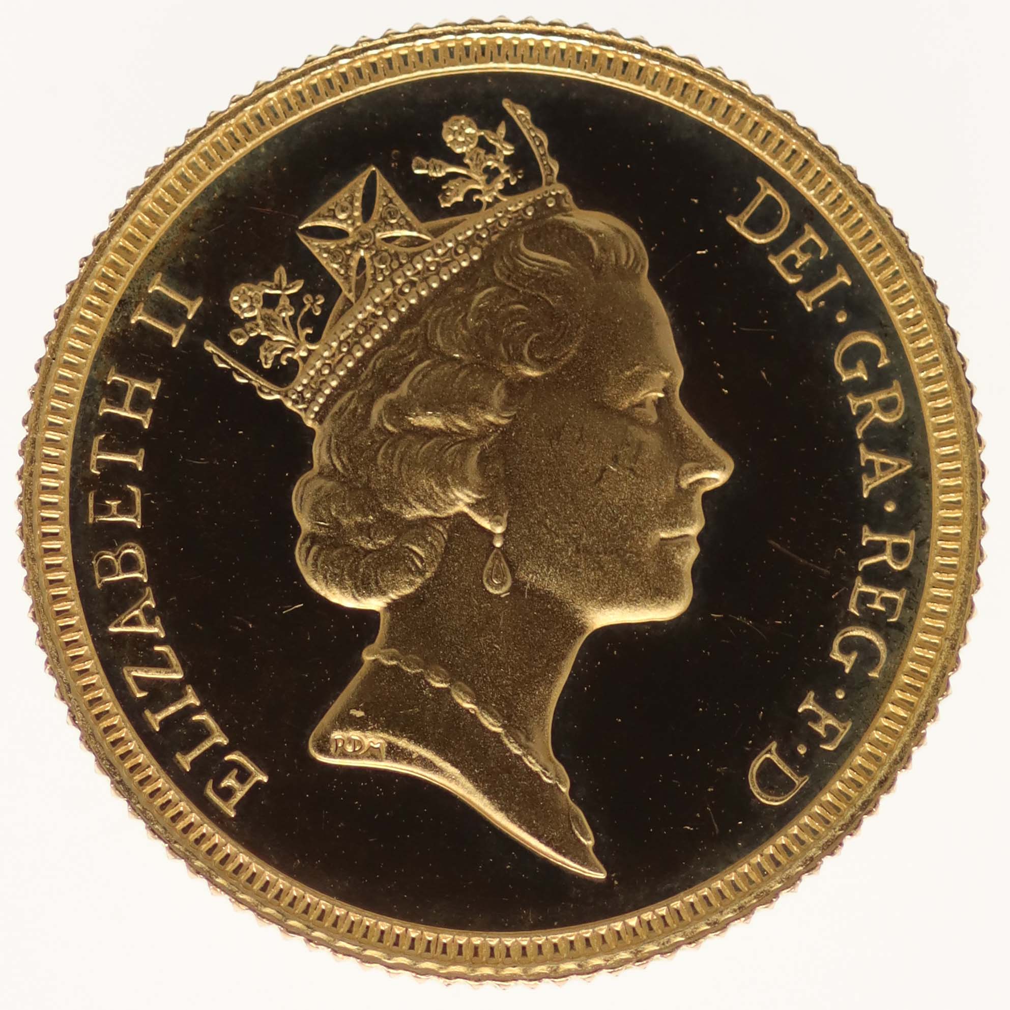 Großbritannien Elisabeth II. Sovereign 1986