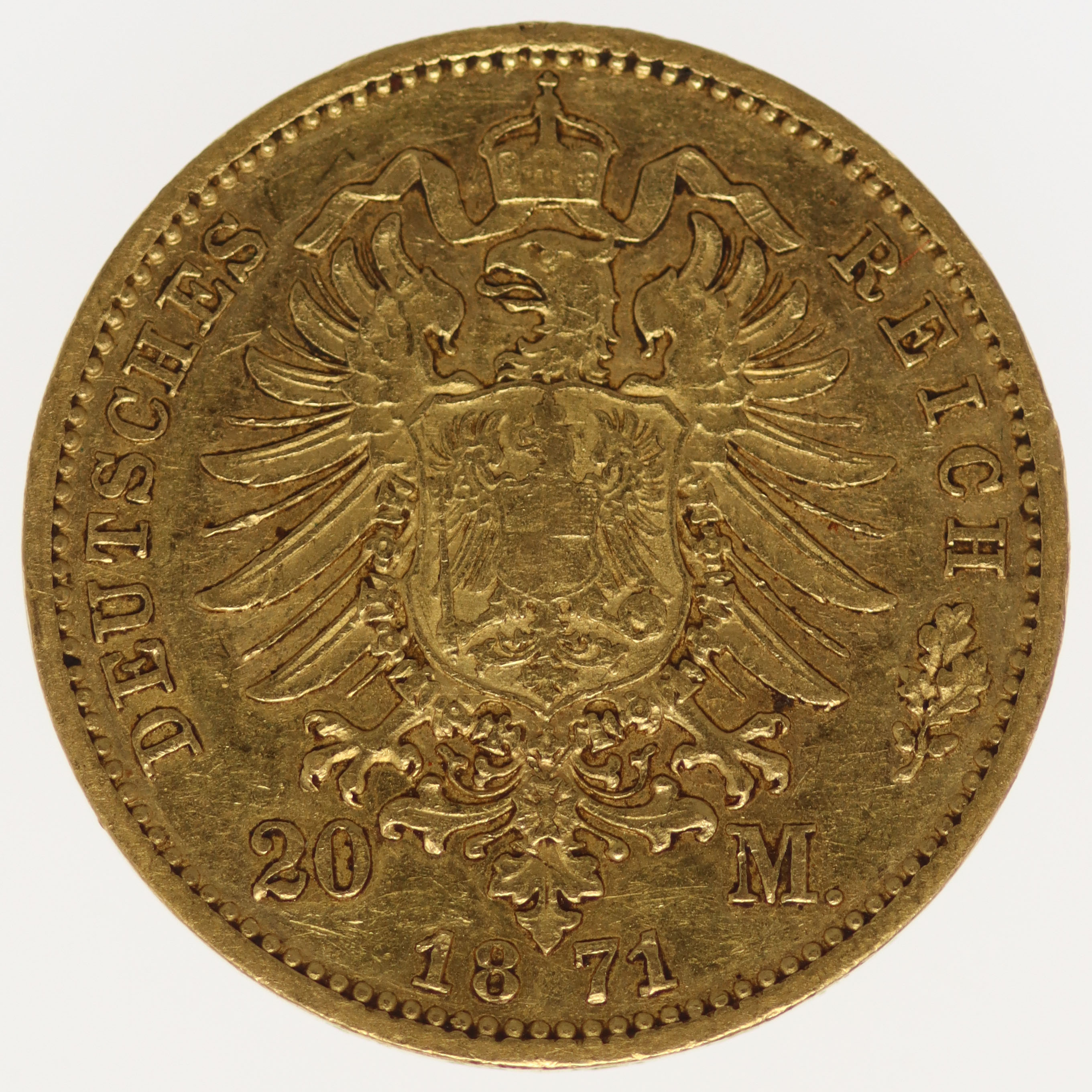 Preussen Wilhelm I. 20 Mark 1871