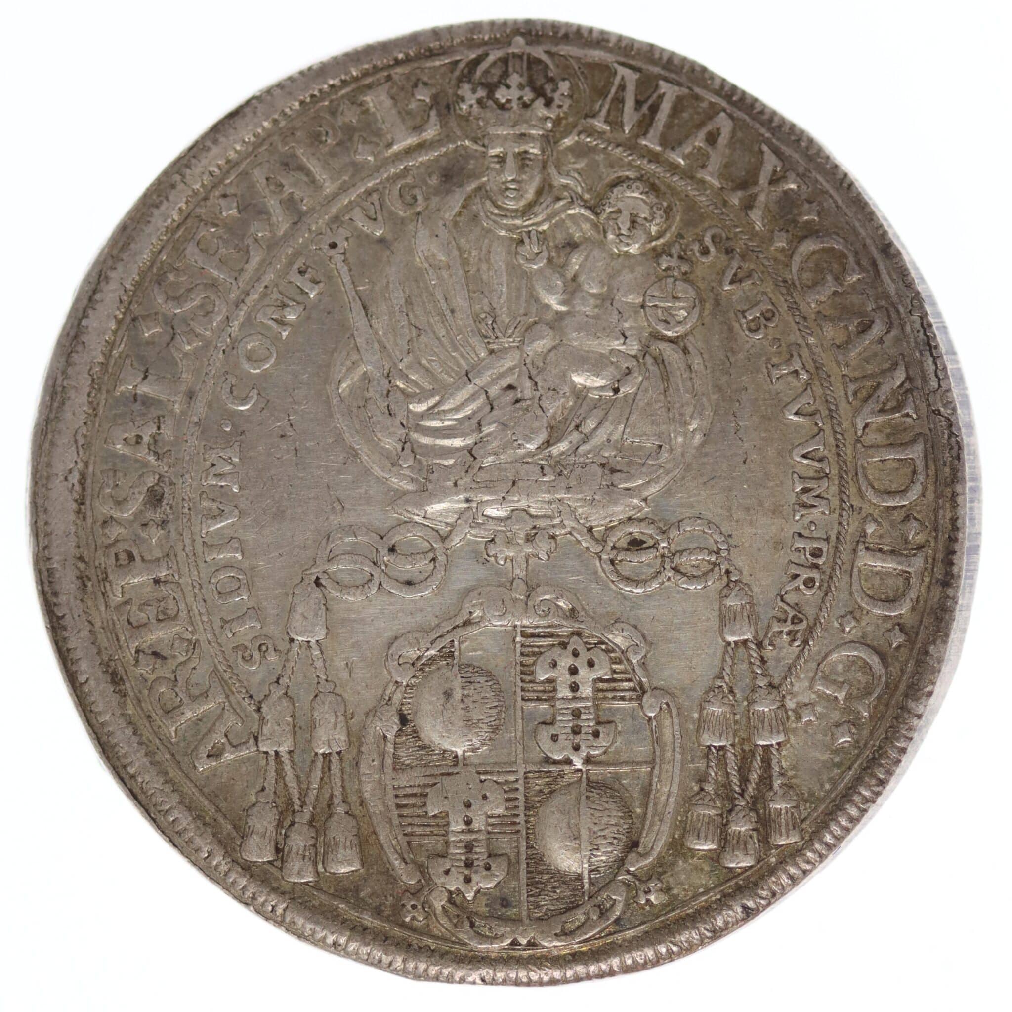 Österreich Salzburg Maximilian Gandolf von Küenburg Taler 1677