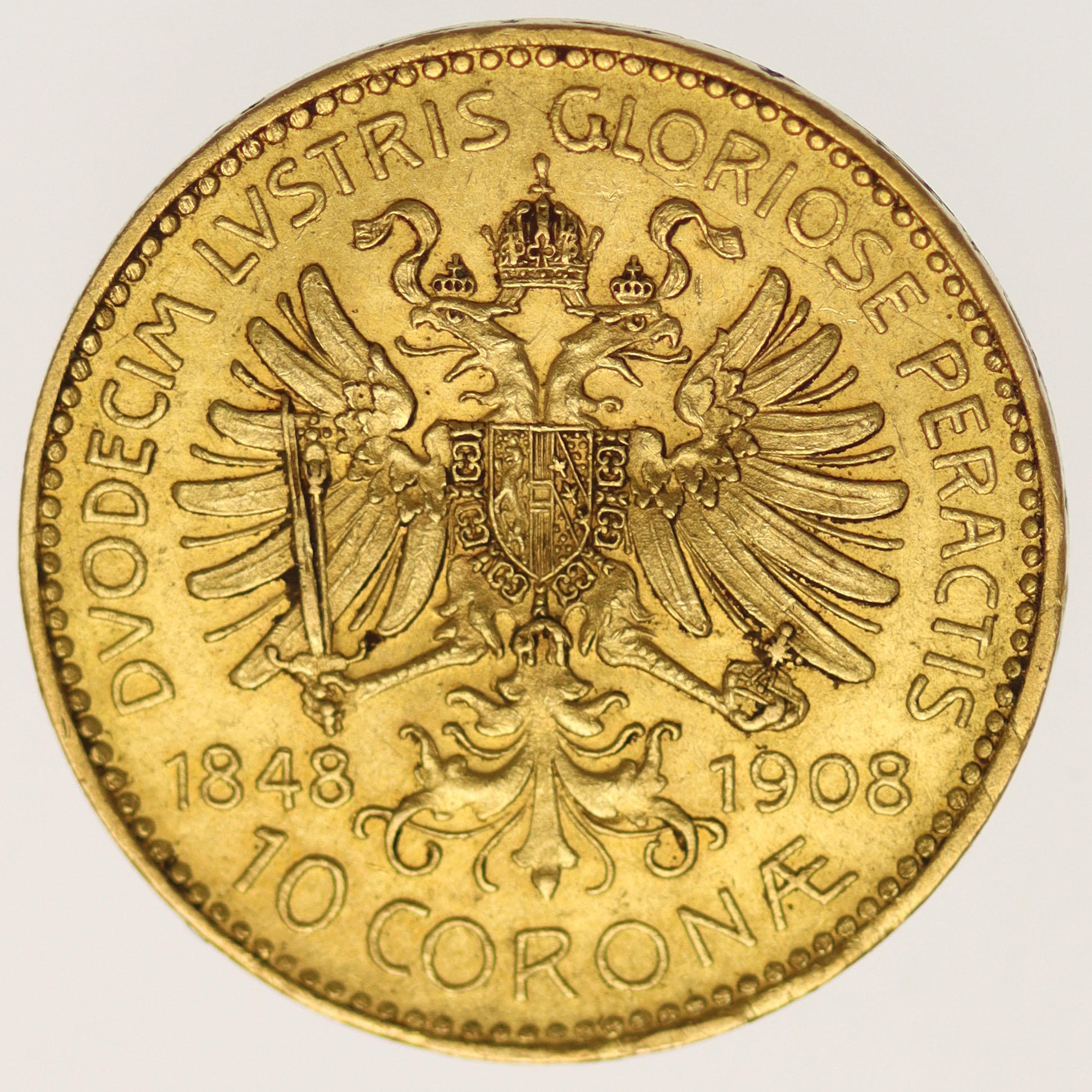 Österreich Kaiserreich Franz Joseph I. 10 Kronen 1908