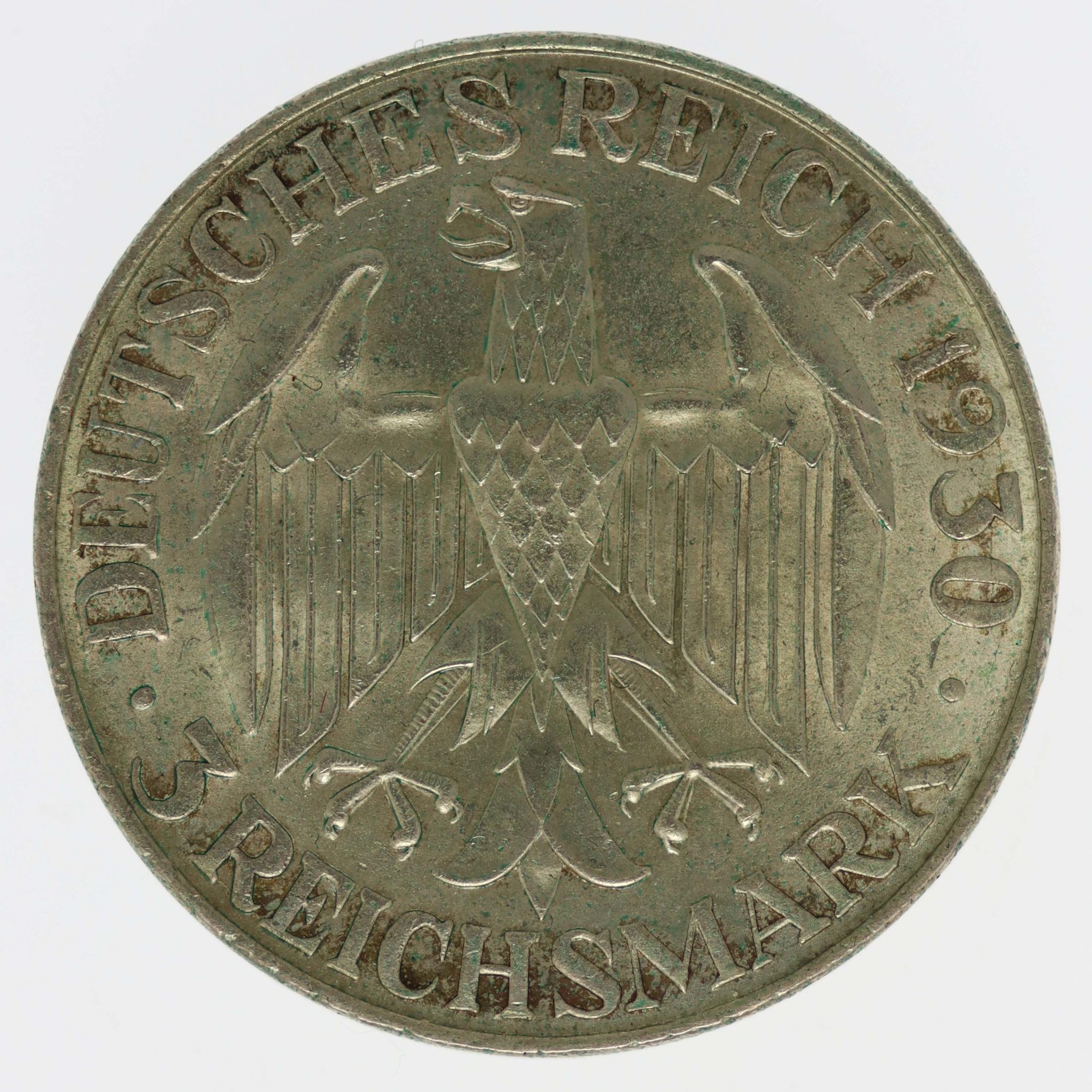 Weimarer Republik 3 Reichsmark 1930 D Zeppelin