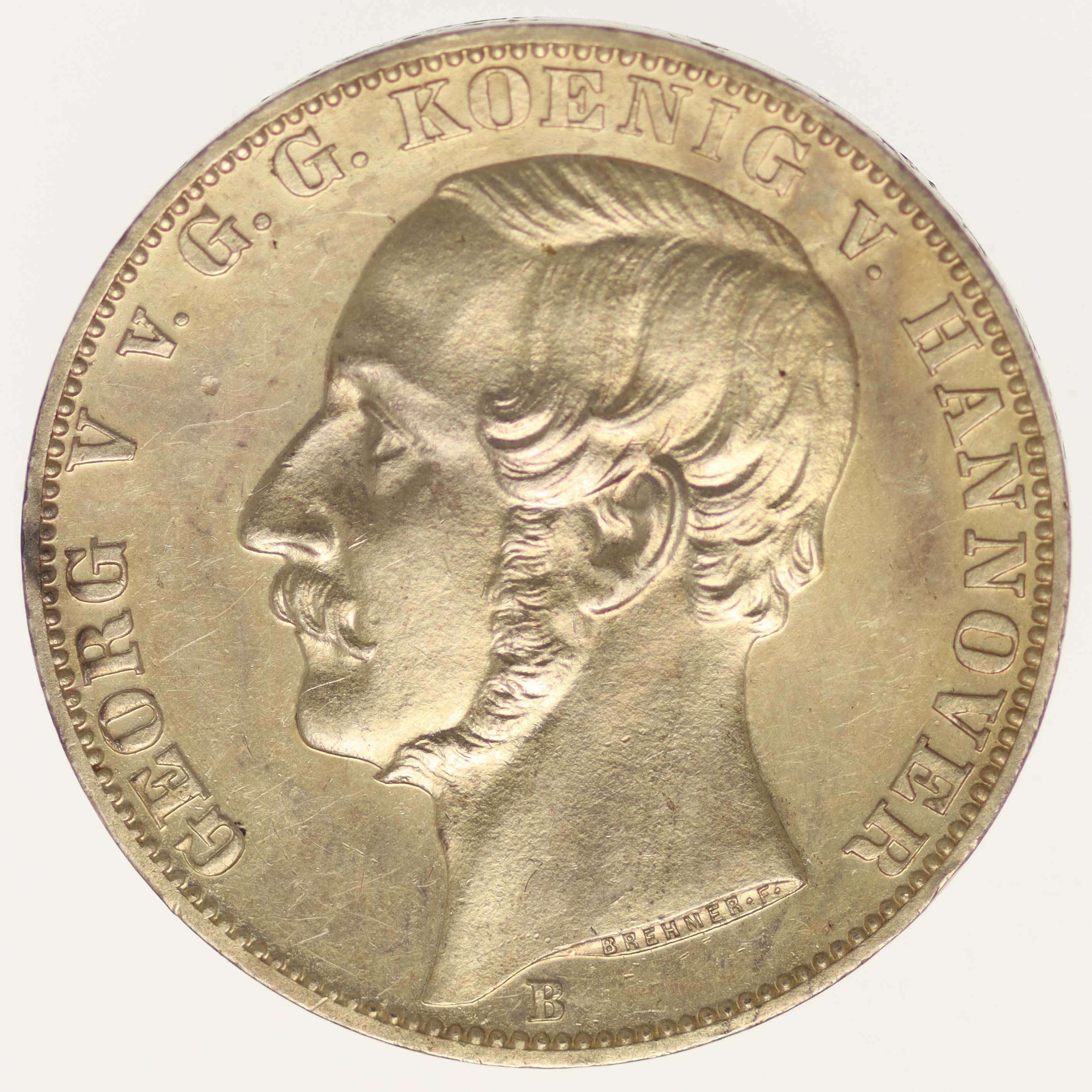 Hannover Georg V. Vereinstaler 1865