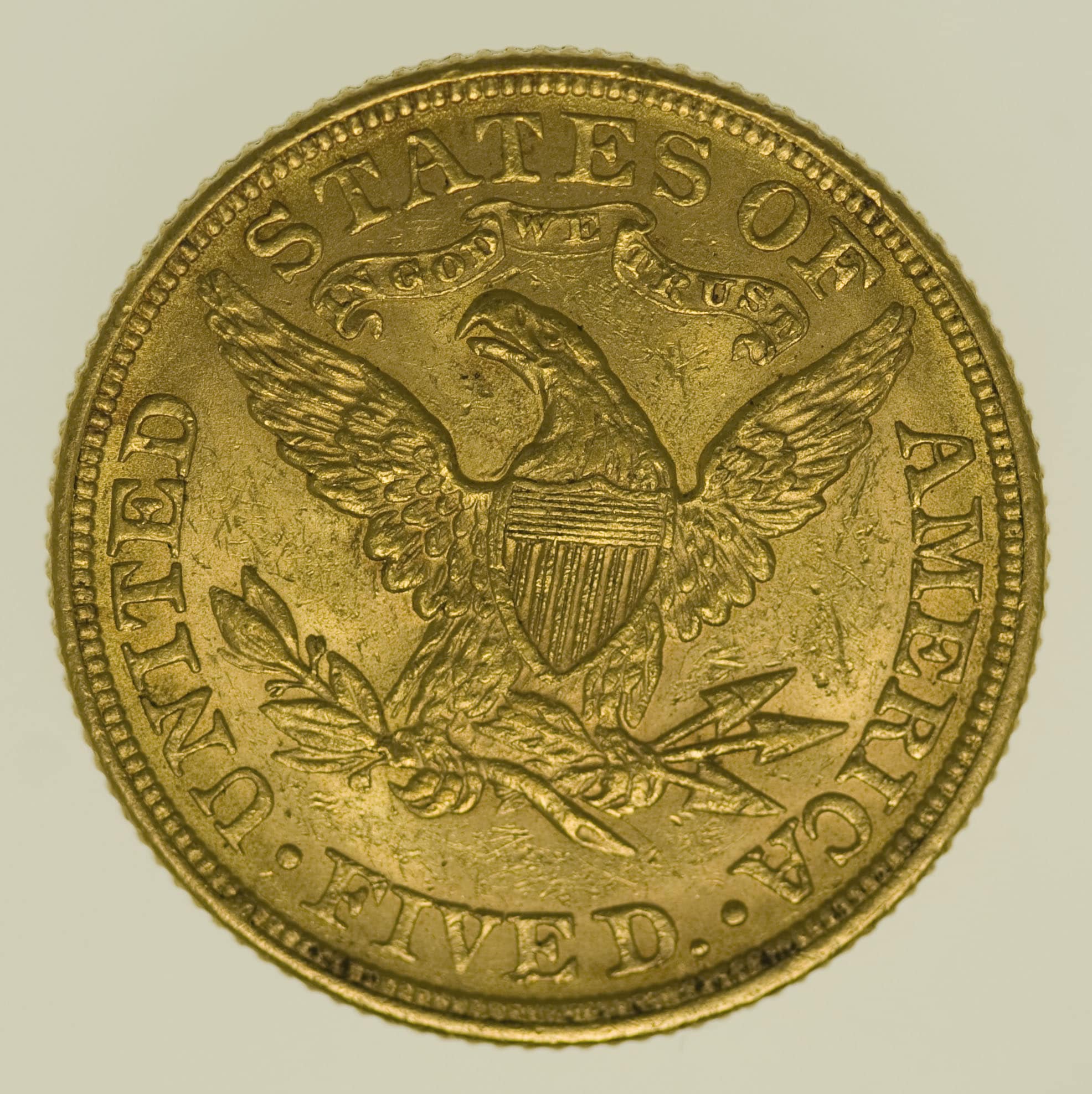 USA 5 Dollars 1880 Liberty / Kopf