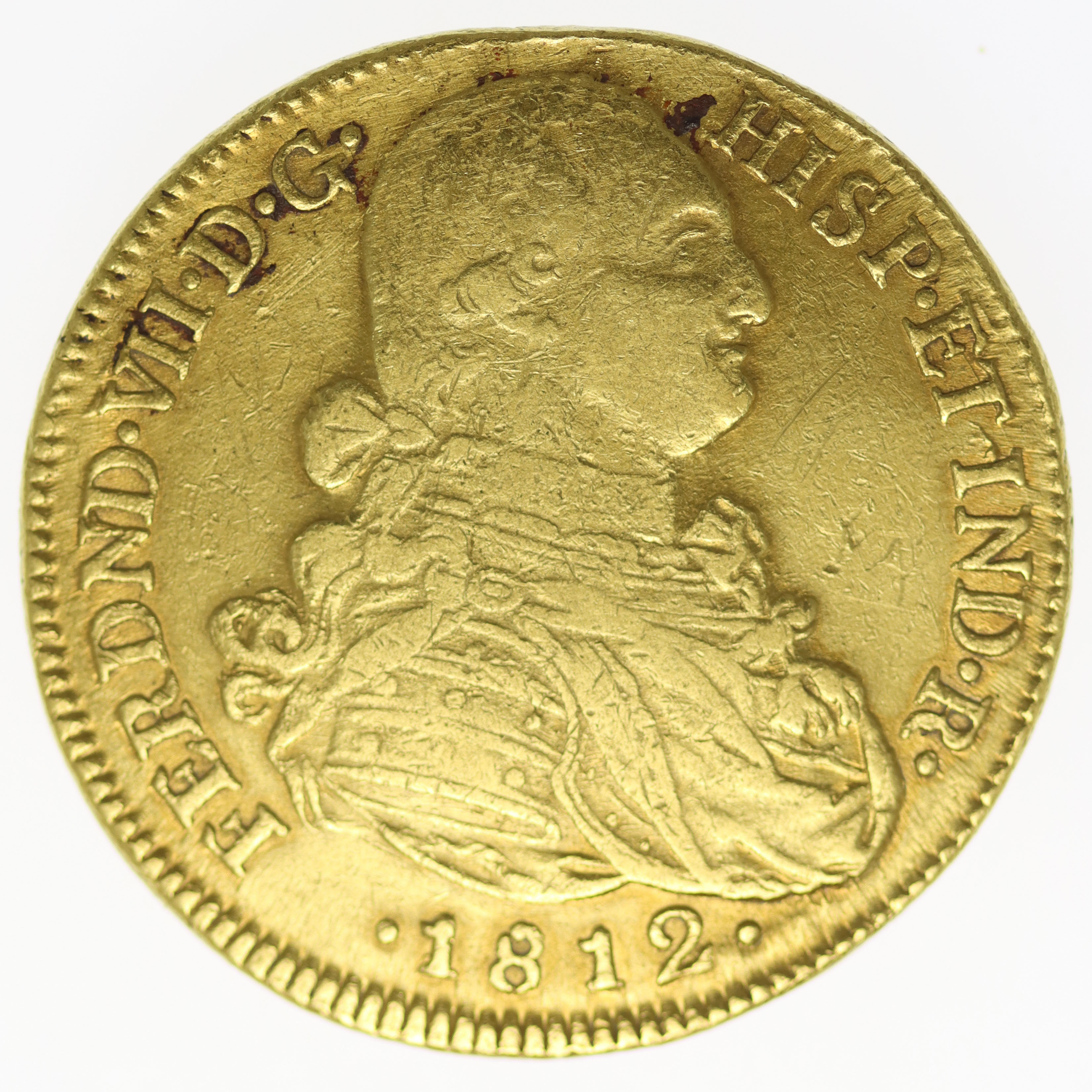 Kolumbien Ferdinand VII. 8 Escudos 1811 NR