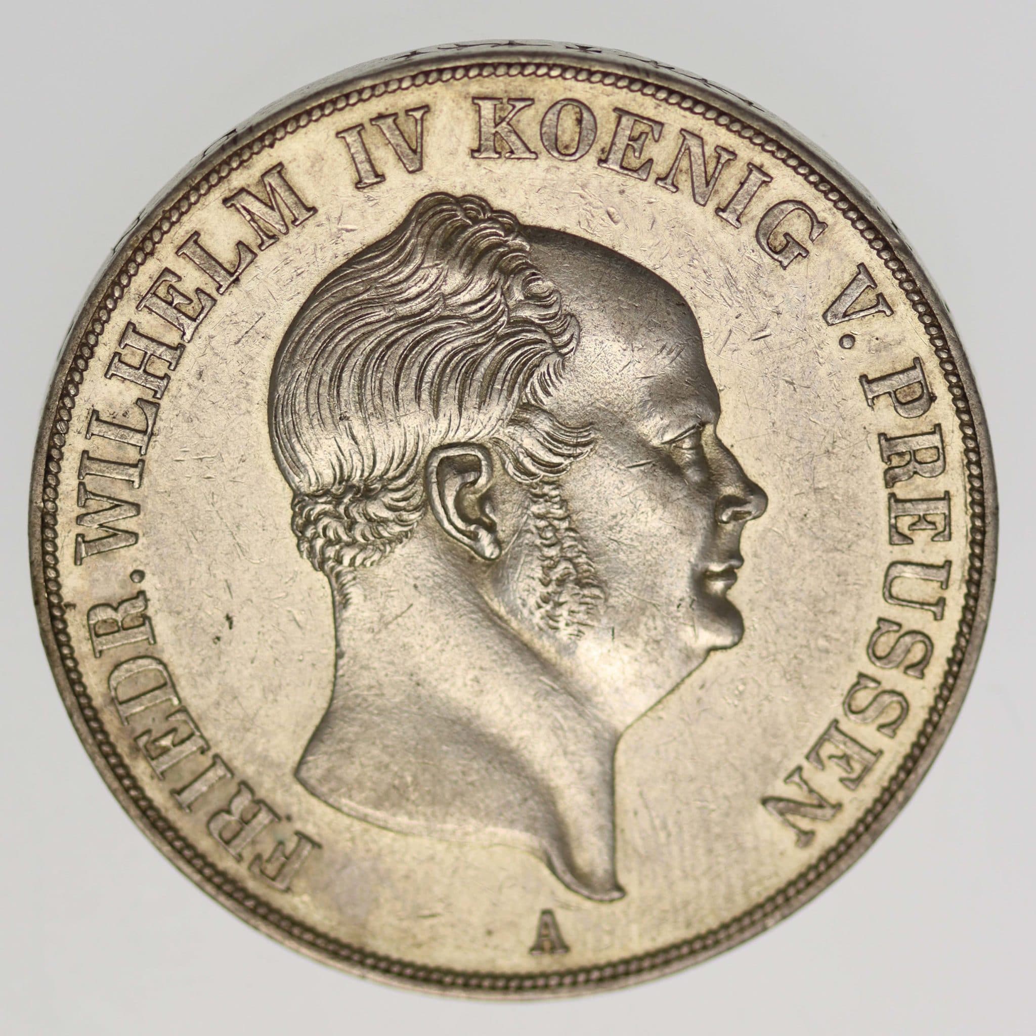 Preussen Friedrich Wilhelm IV. Doppeltaler 1856