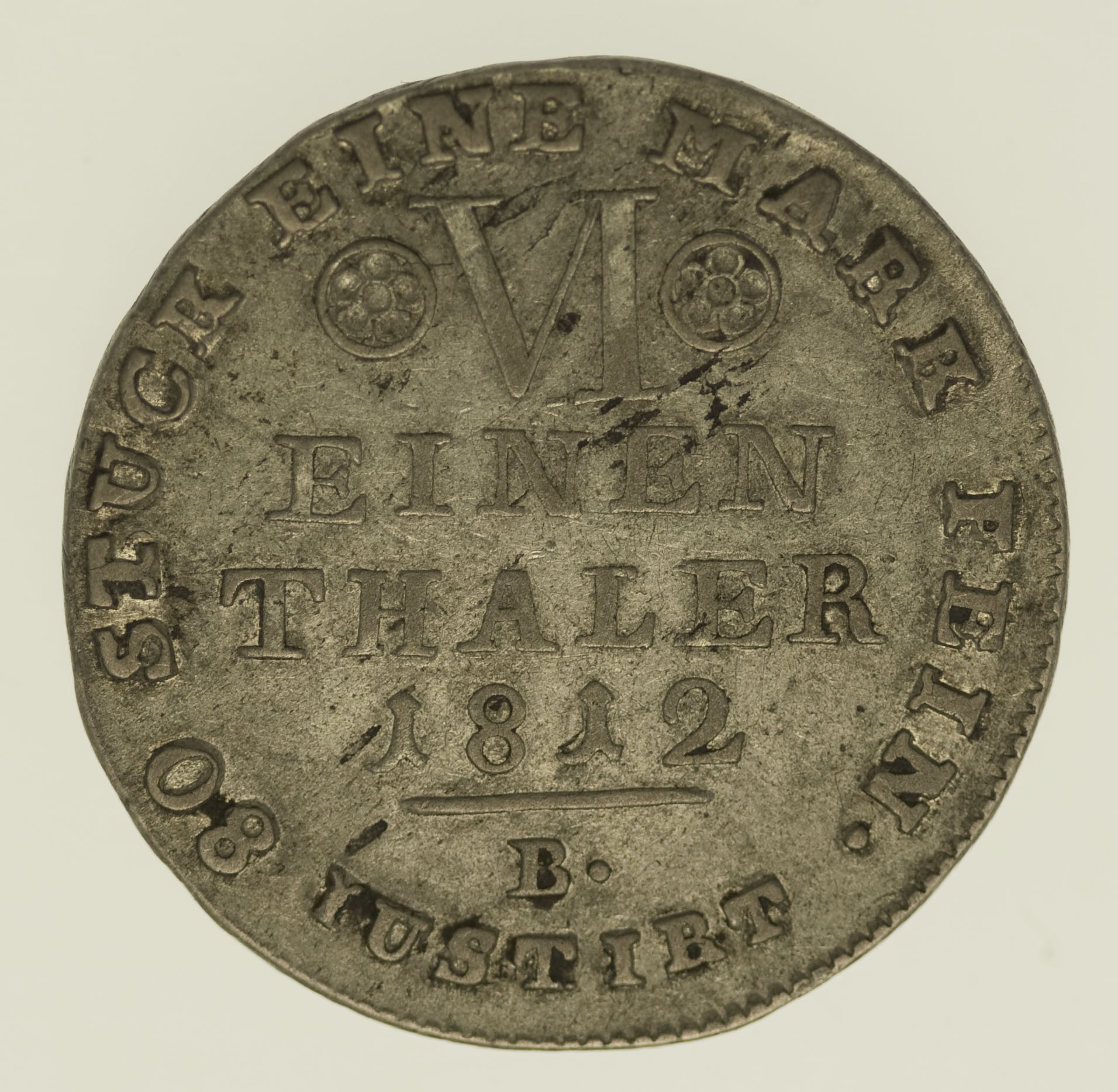 Westfalen Hieronymus Napoleon 1/6 Taler 1812