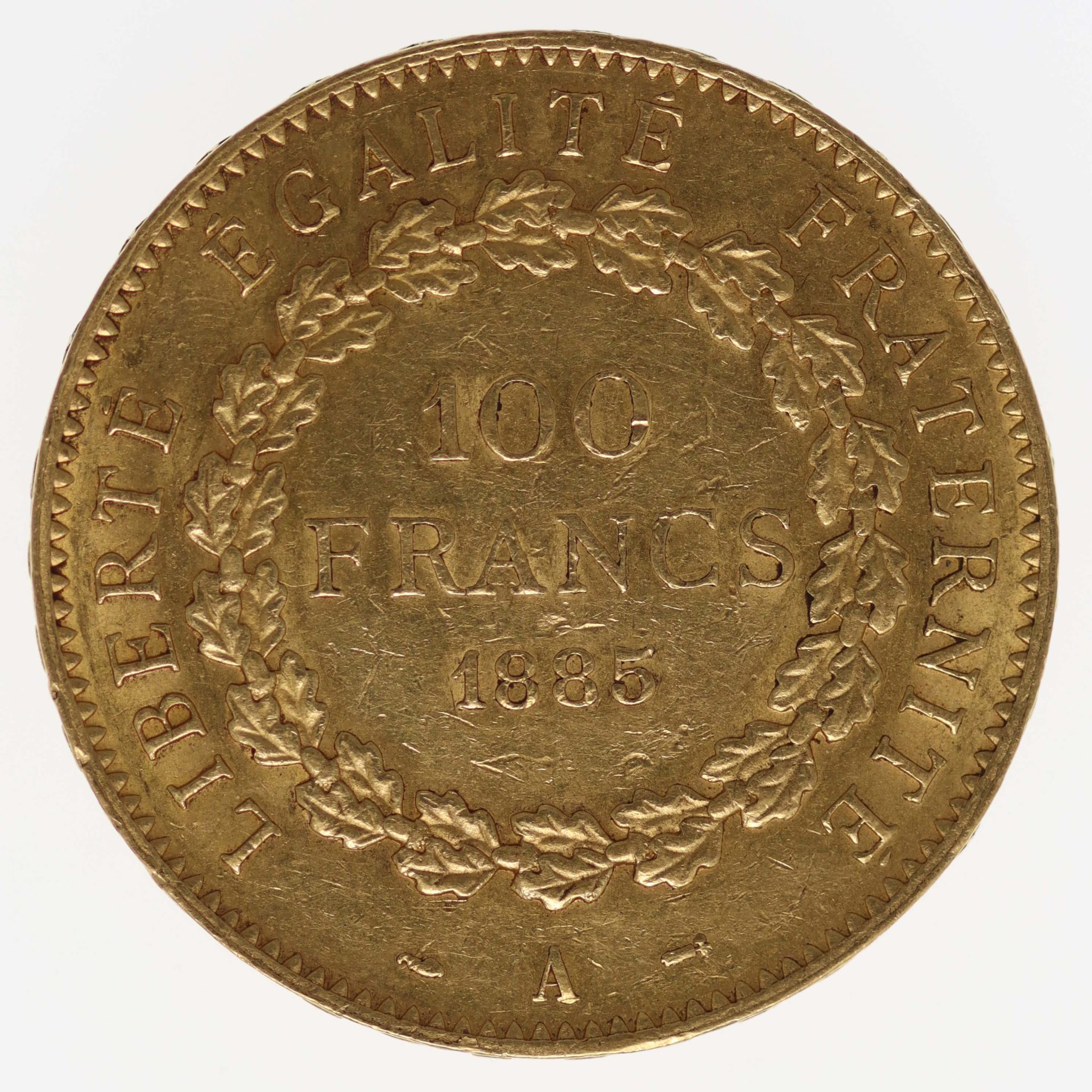 Frankreich 100 Francs 1885 A