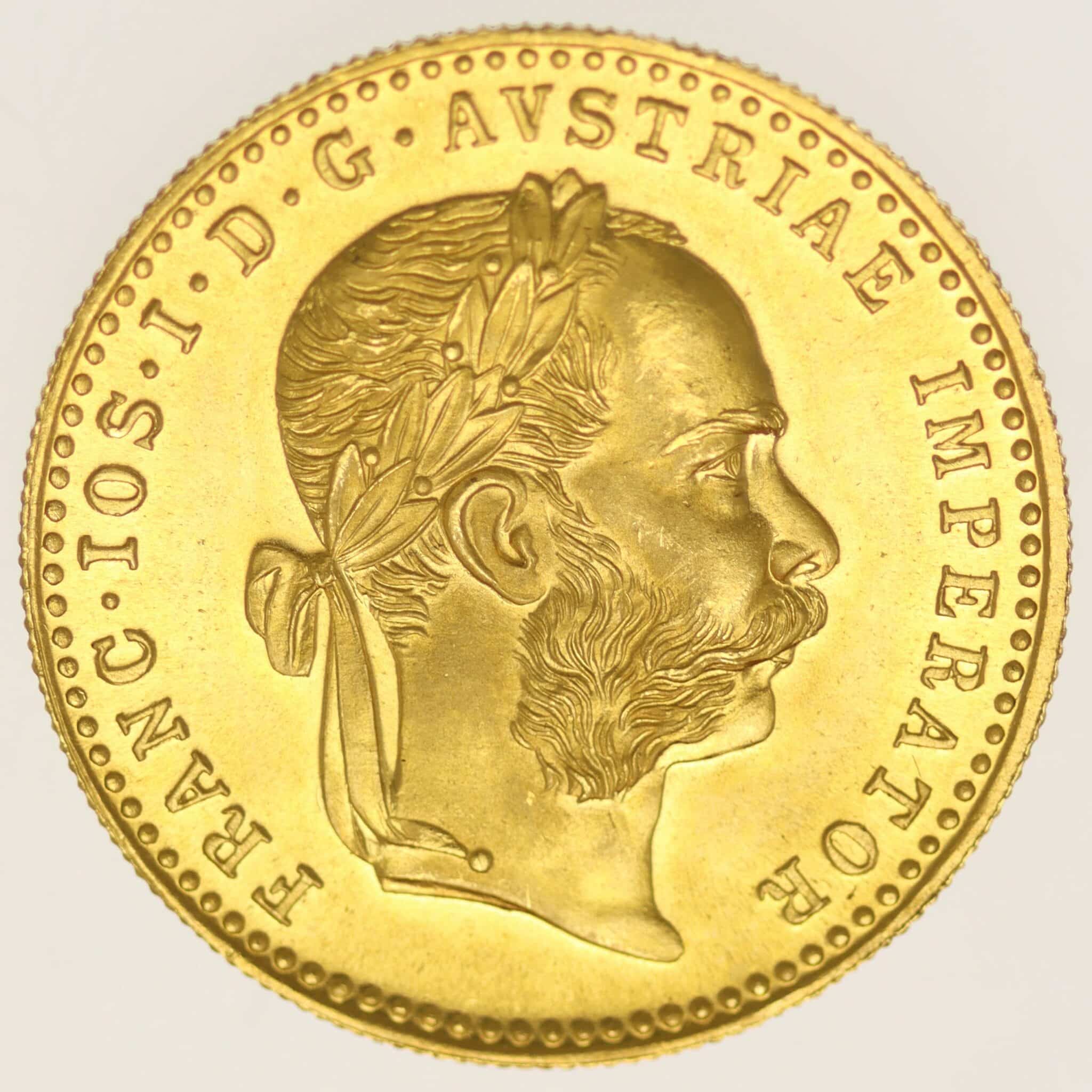 Österreich Kaiserreich Franz Joseph I. Dukat 1915 NP