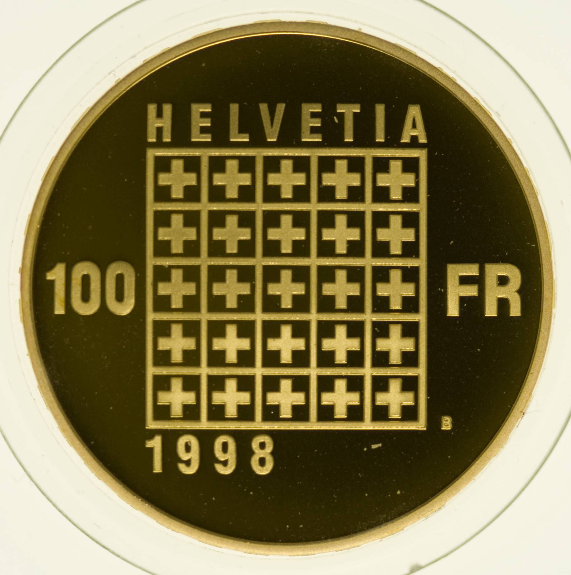 Schweiz Set 2x 100 Franken 1998