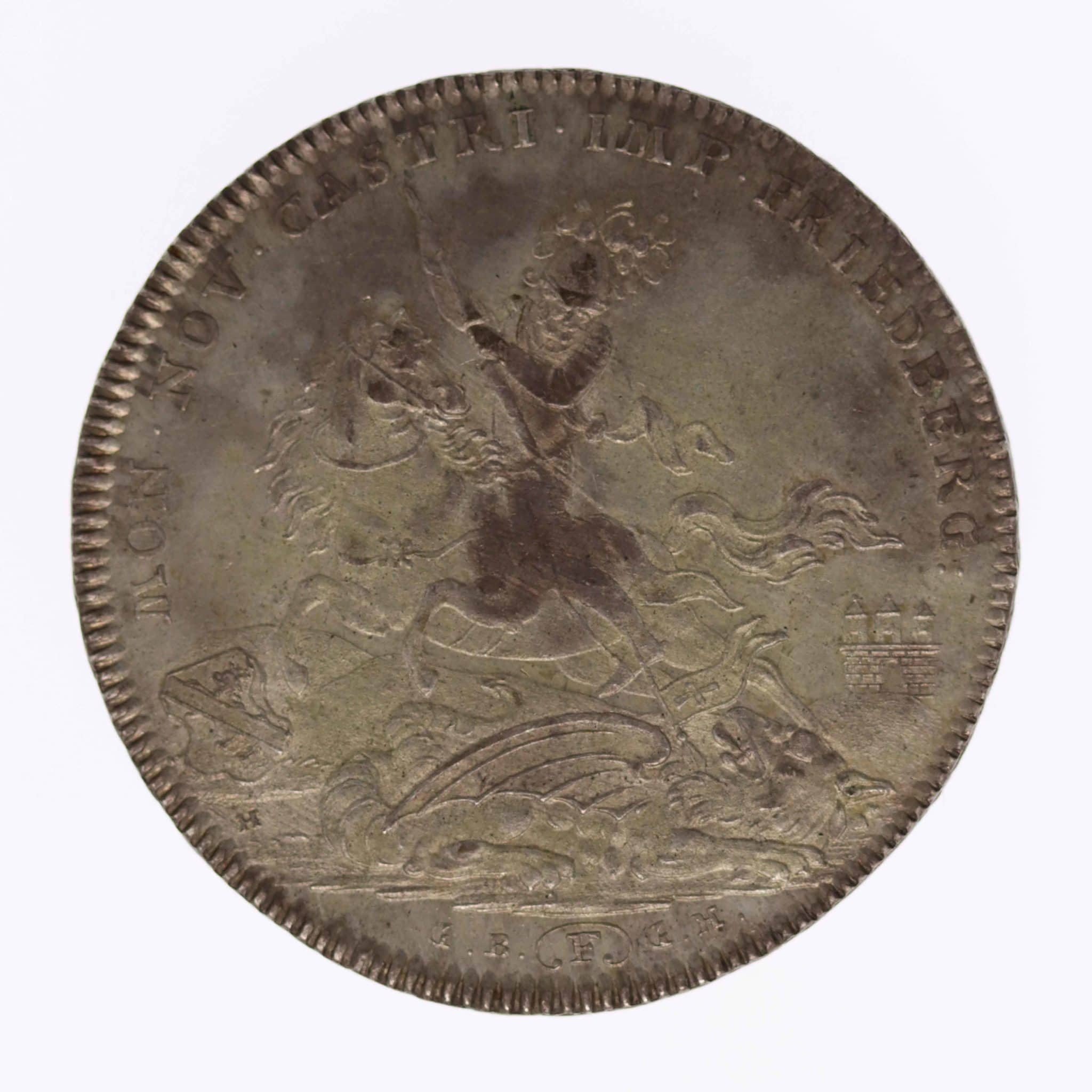 Friedberg Reichsburg Johann Maria Rudolph Taler 1804
