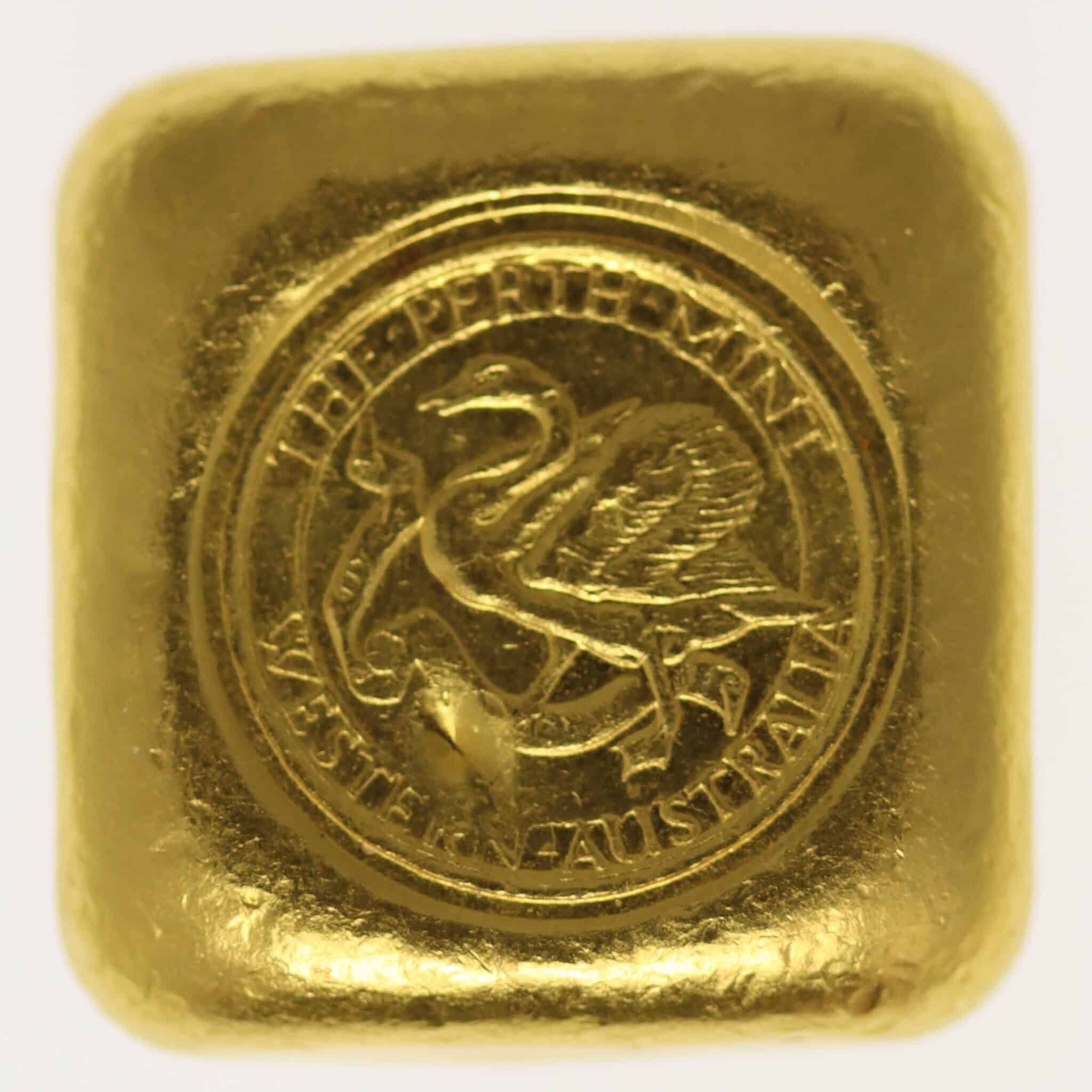Goldbarren 1 OZ Australien Perth Mint