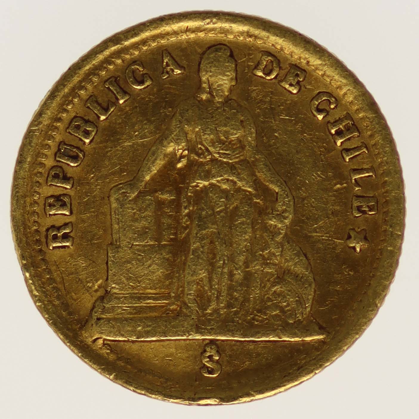 Chile 1 Peso 1863