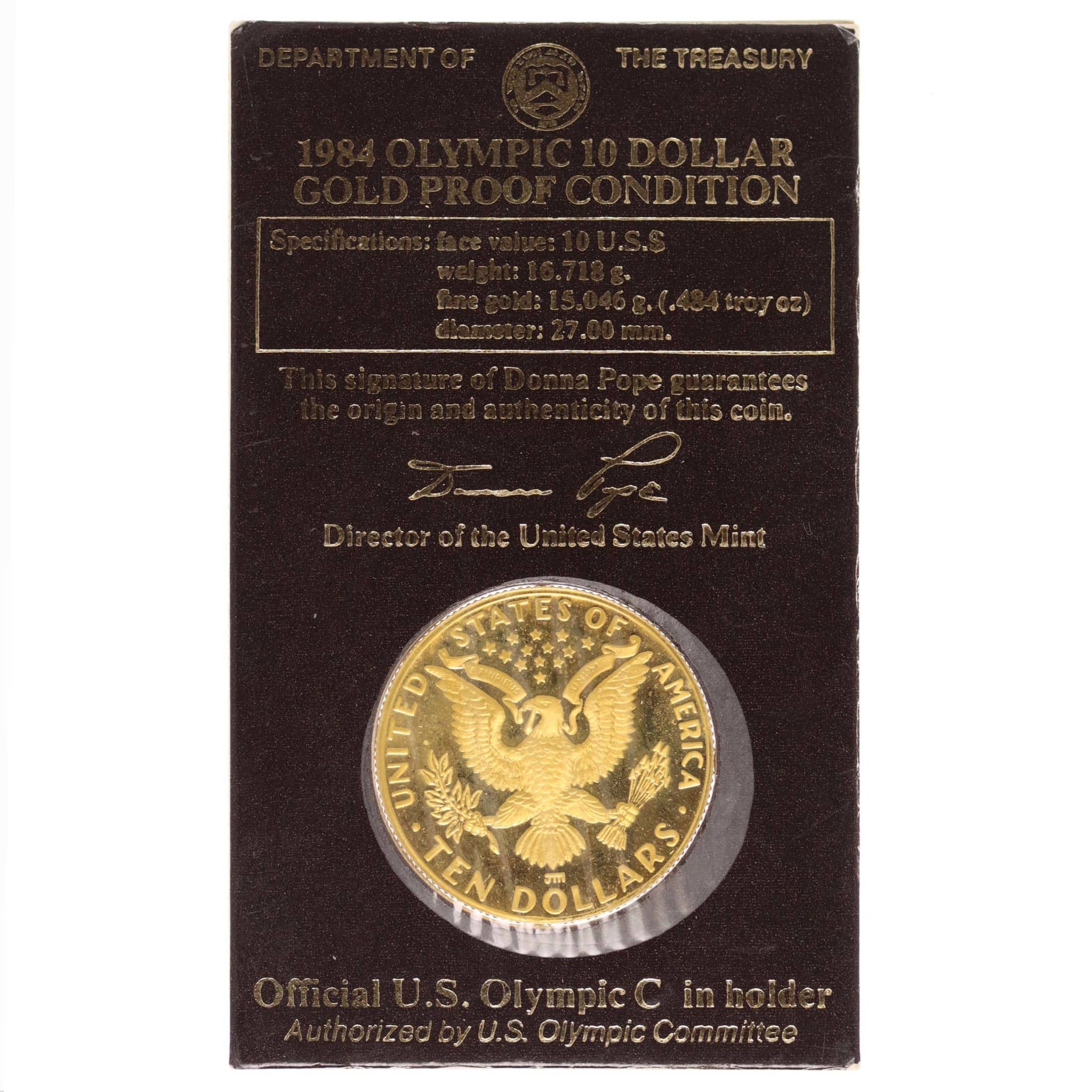 USA 10 Dollars 1984
