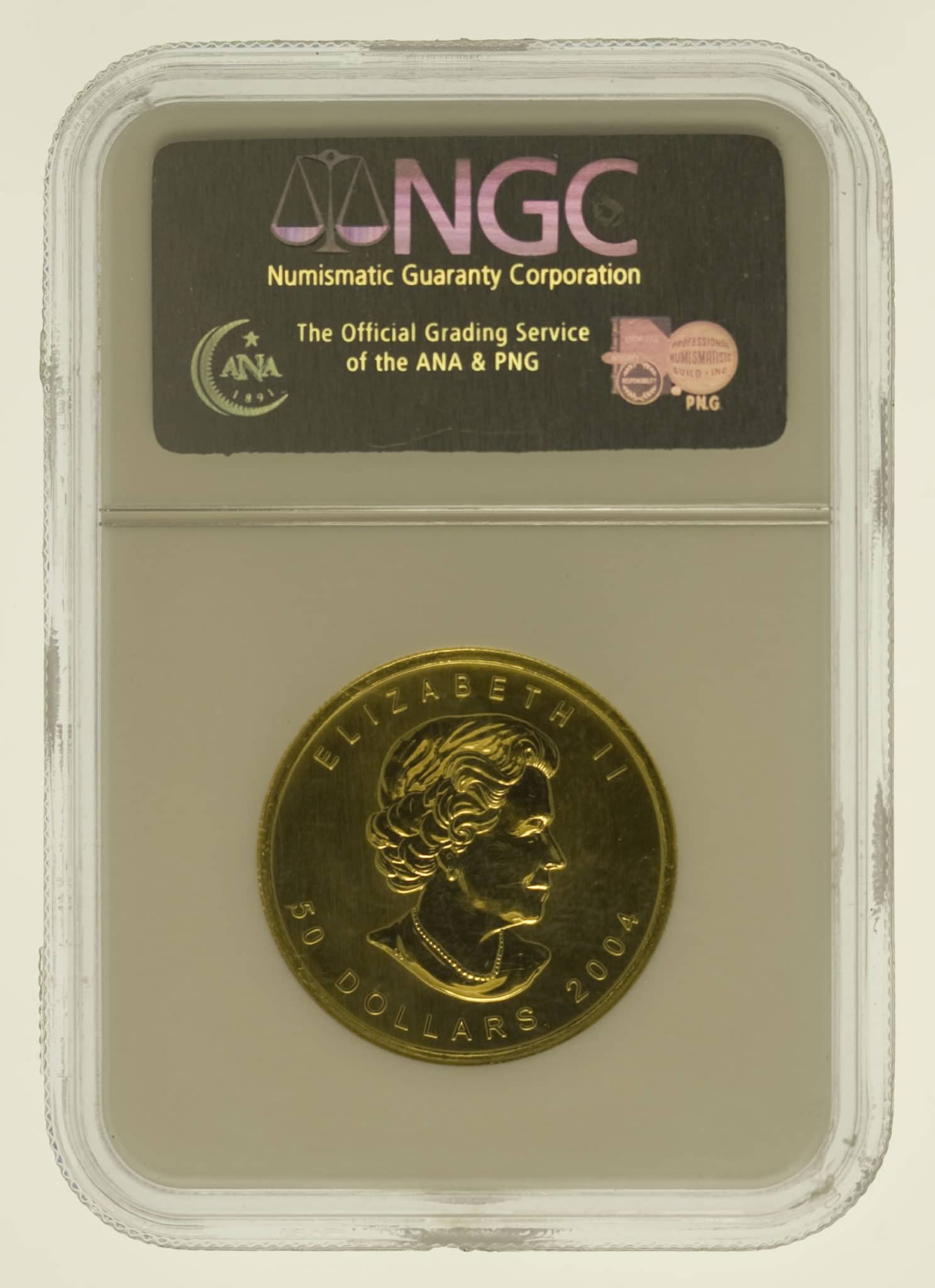Kanada Elisabeth II. 50 Dollars 2004 Maple Leaf