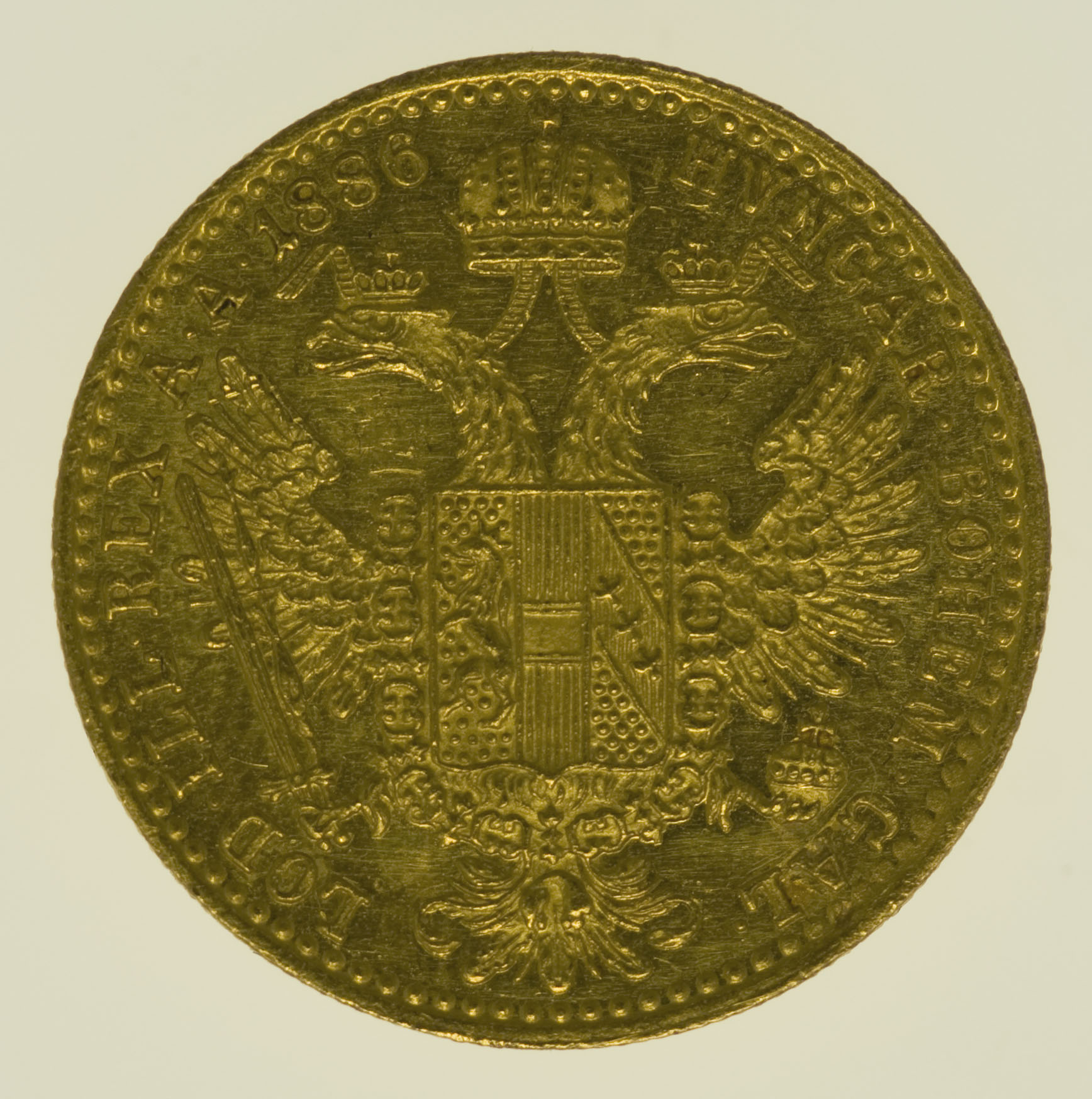 Österreich Kaiserreich Franz Joseph I. Dukat 1886
