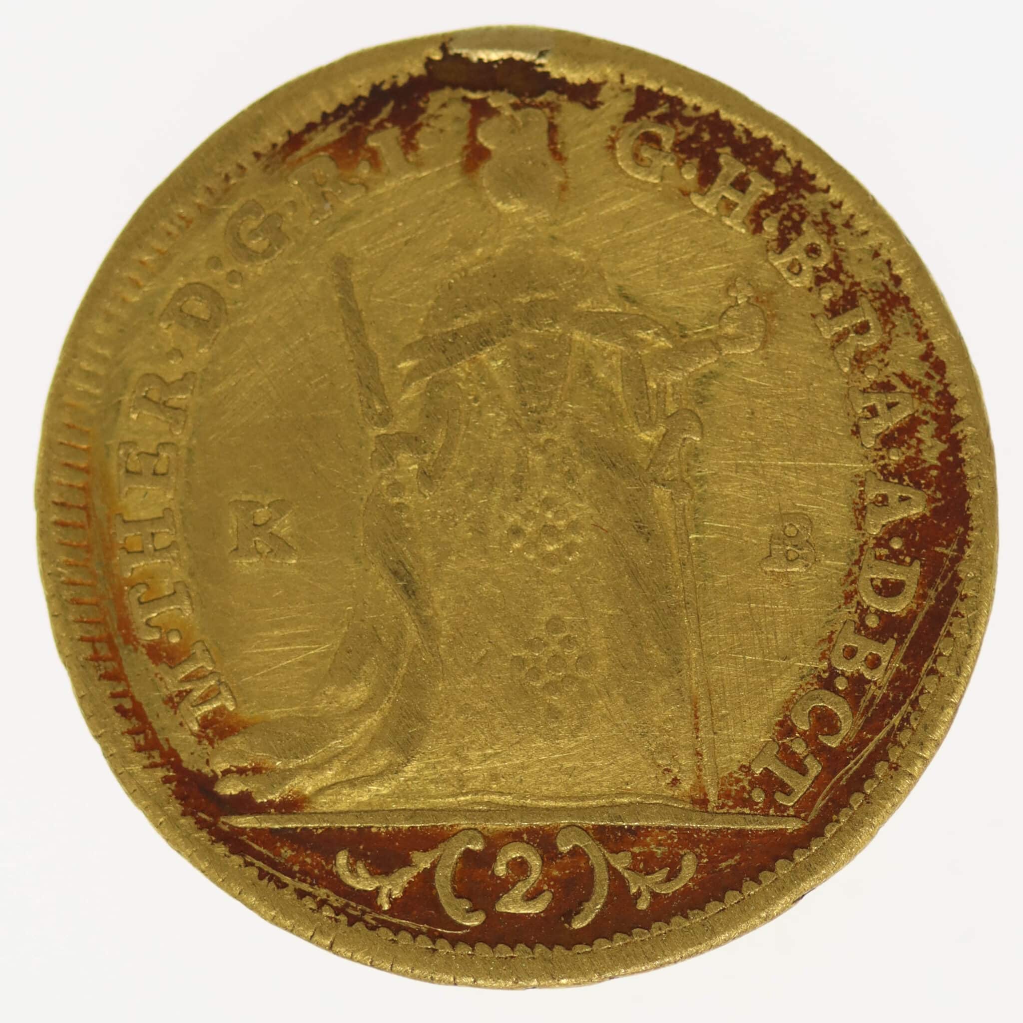 Ungarn Maria Theresia 2 Dukaten 1765