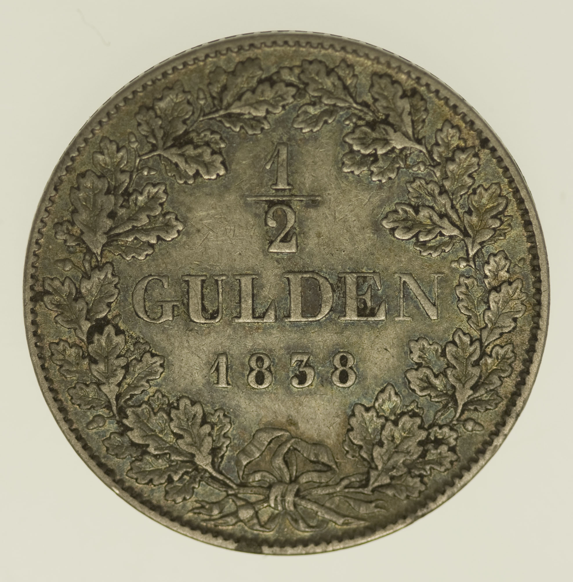 Nassau Wilhelm 1/2 Gulden 1838