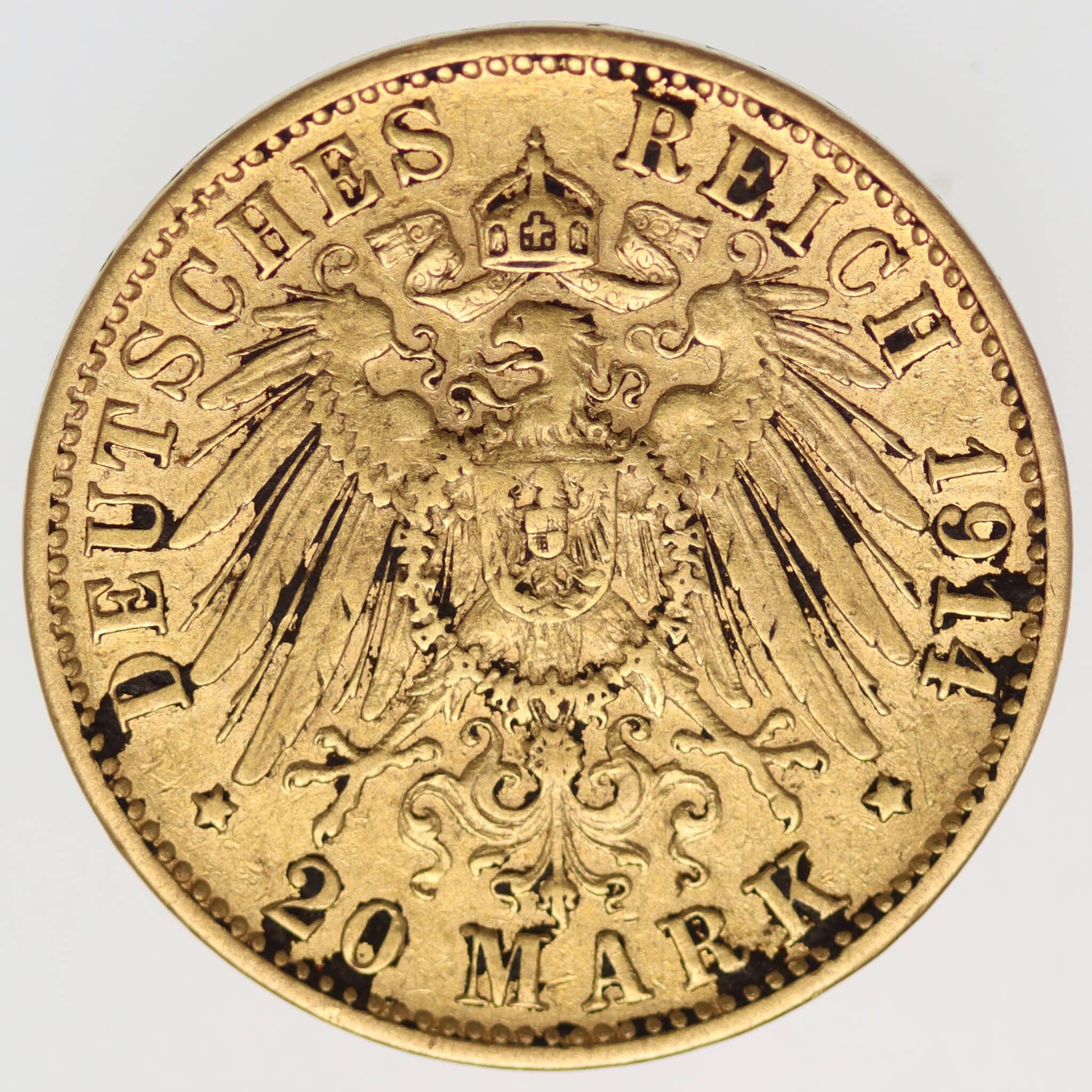 Bayern Ludwig III. 20 Mark 1914