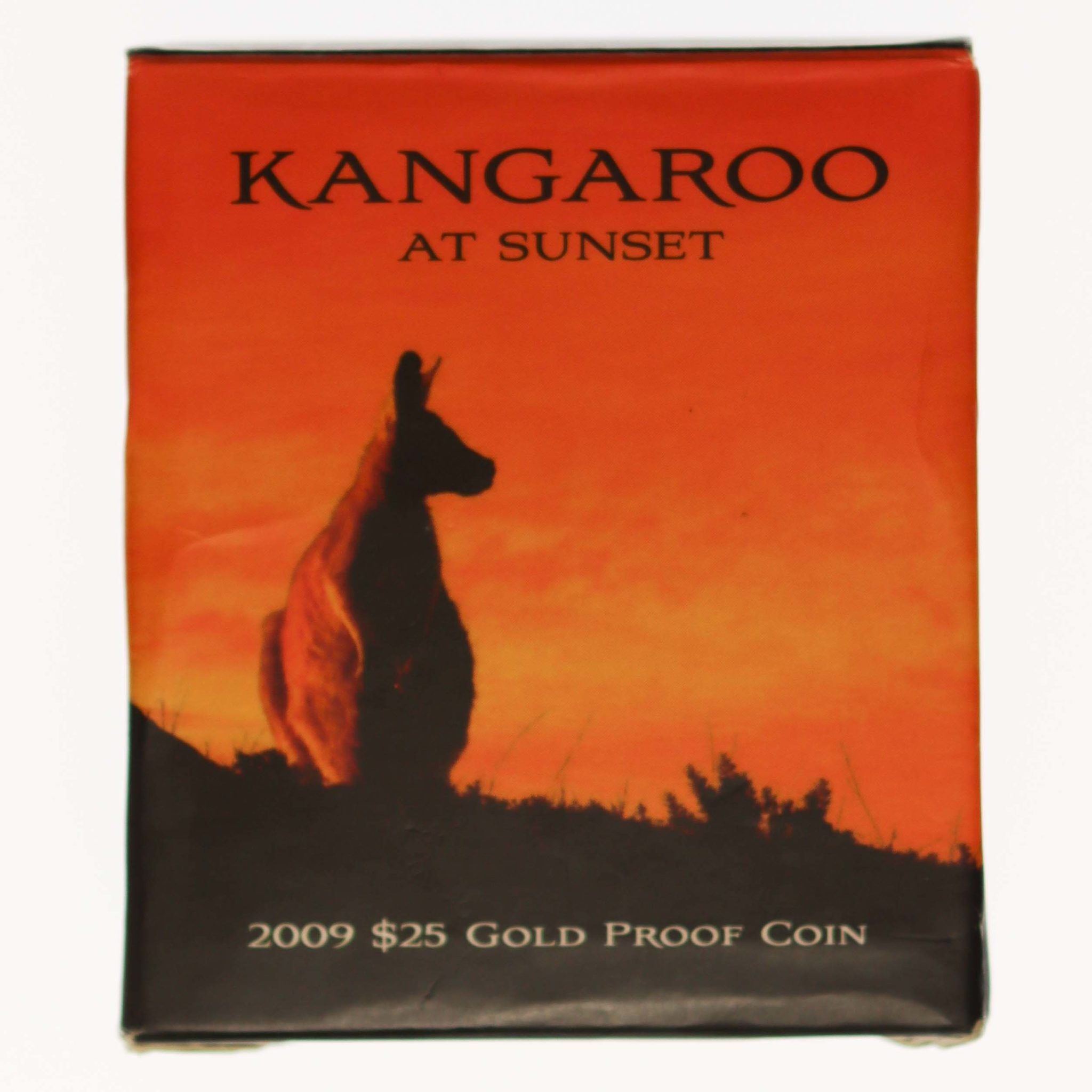 Australien Elisabeth II. 25 Dollars 2009 Kangaroo at Sunset 1/5 OZ