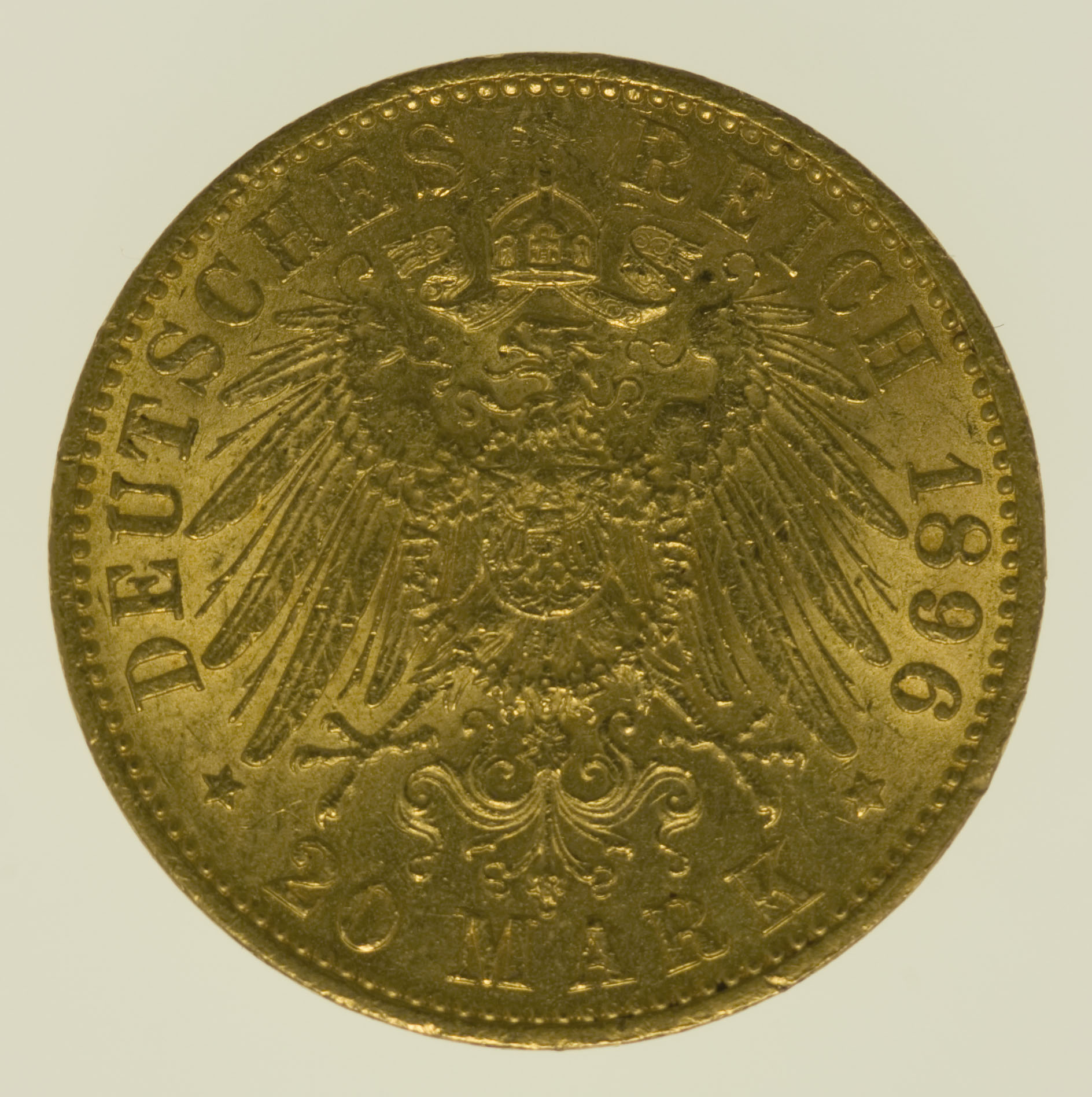 Anhalt Friedrich I. 20 Mark 1896