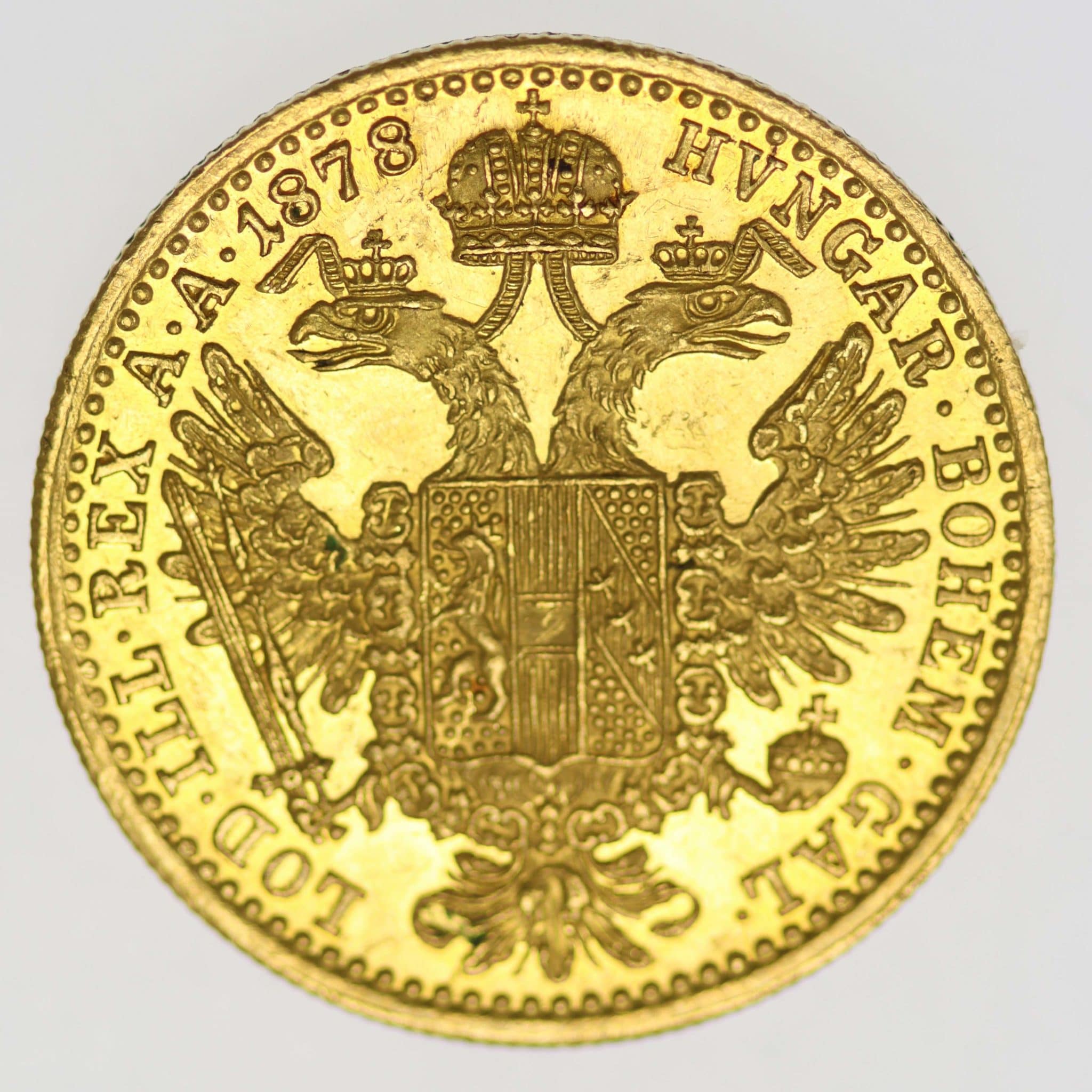 Österreich Kaiserreich Franz Joseph I. Dukat 1878