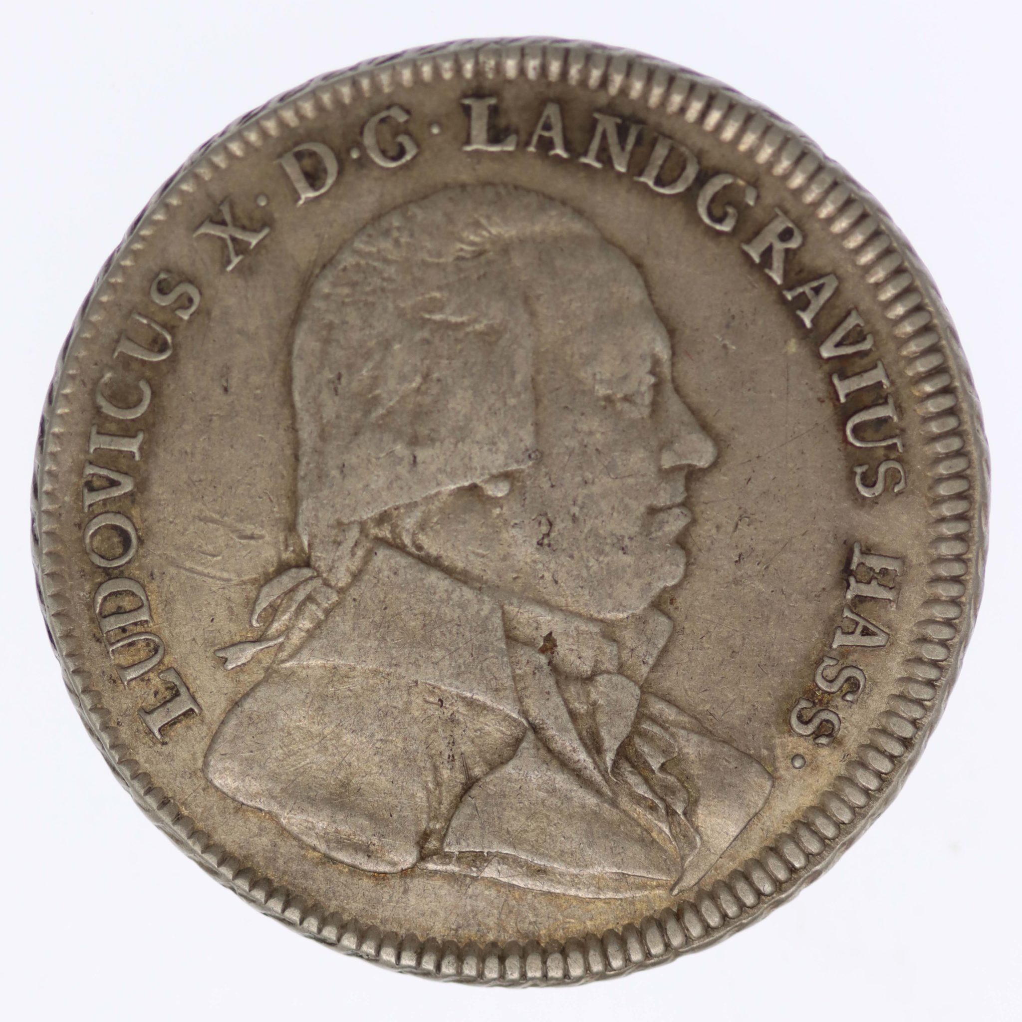 Hessen Darmstadt Ludwig X. 1/2 Taler 1793