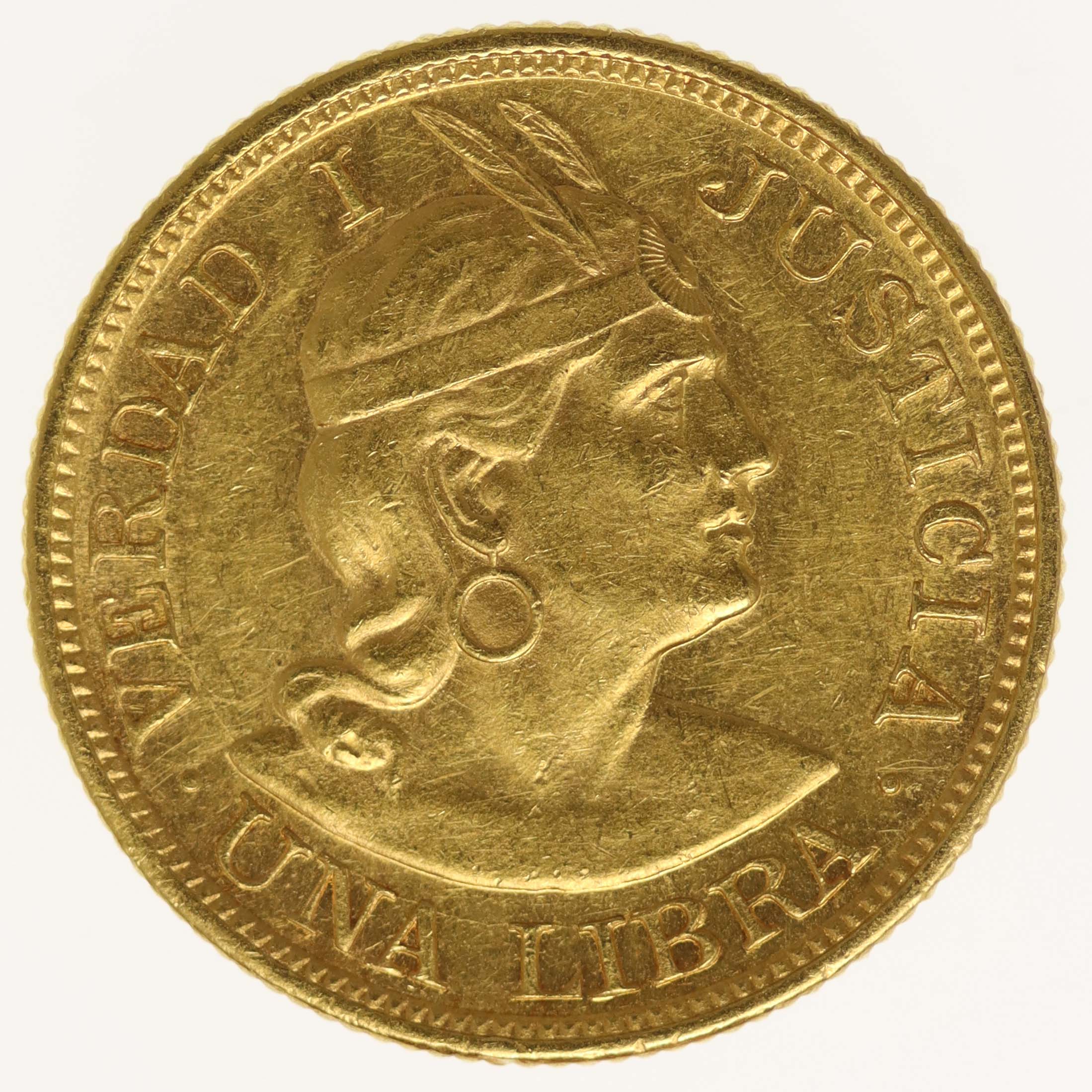 Peru Libra 1912