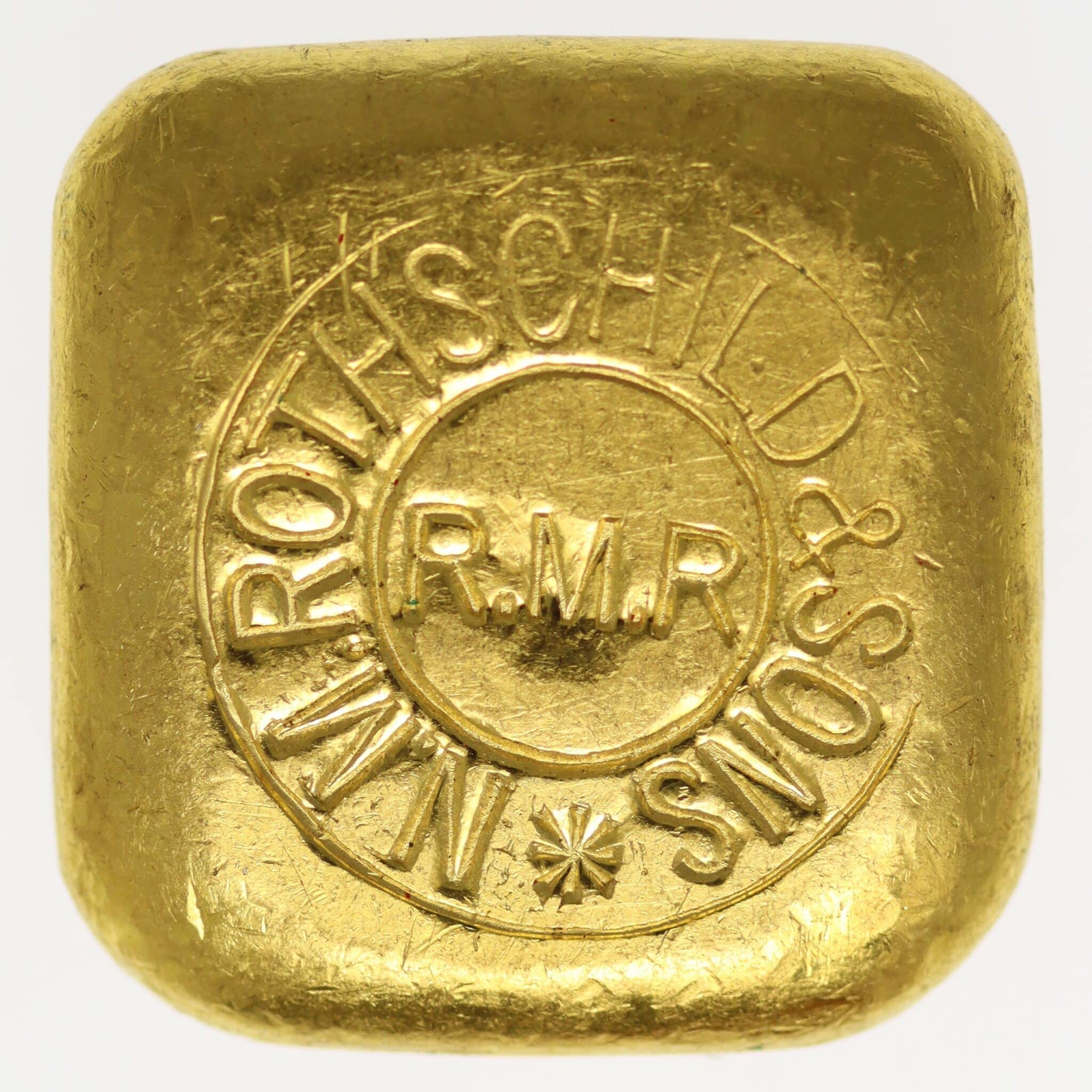 Goldbarren 50 Gramm Großbritannien N.M. Rothschild &amp; Sons Limited