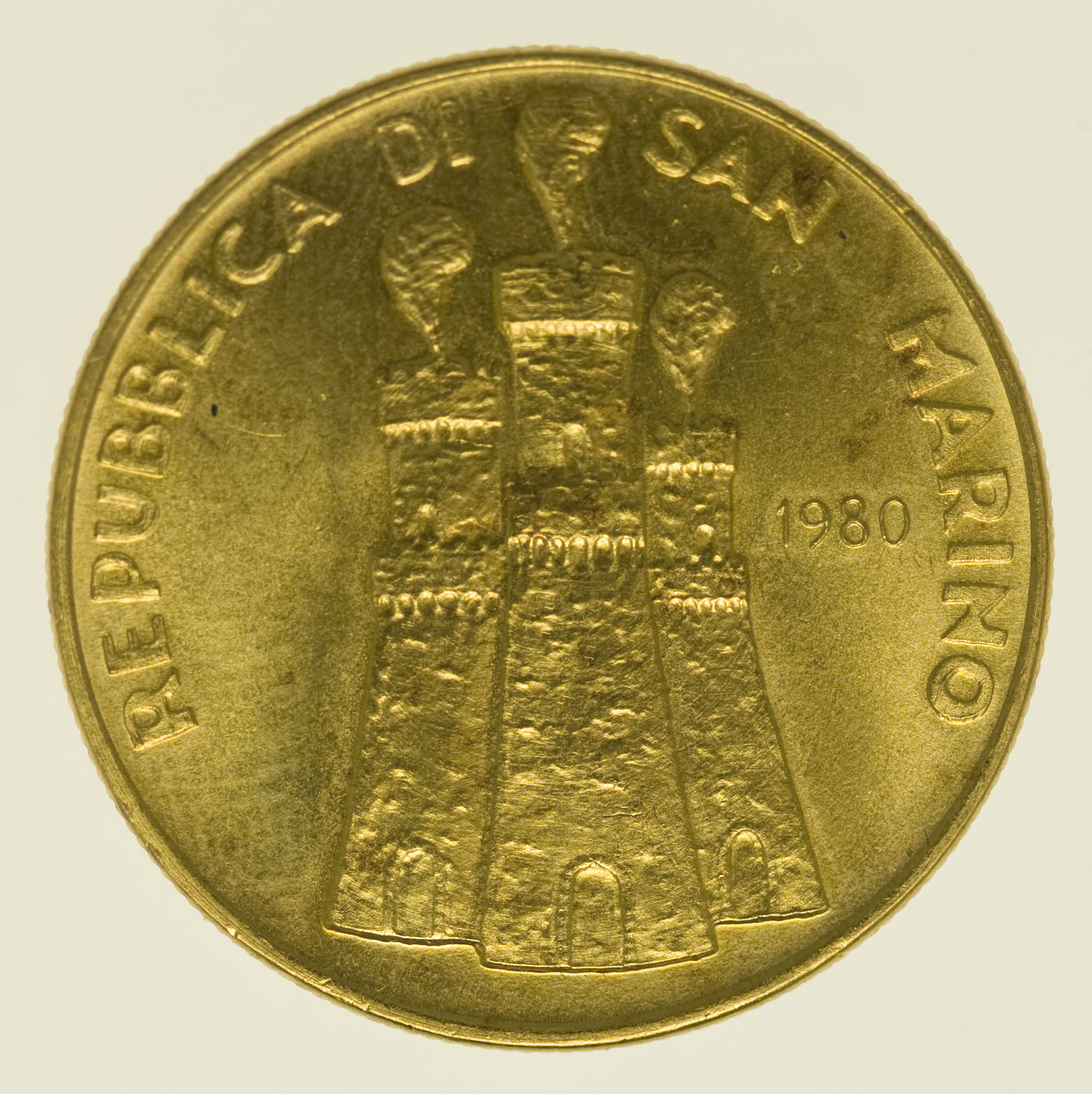San Marino 5 Scudi 1980