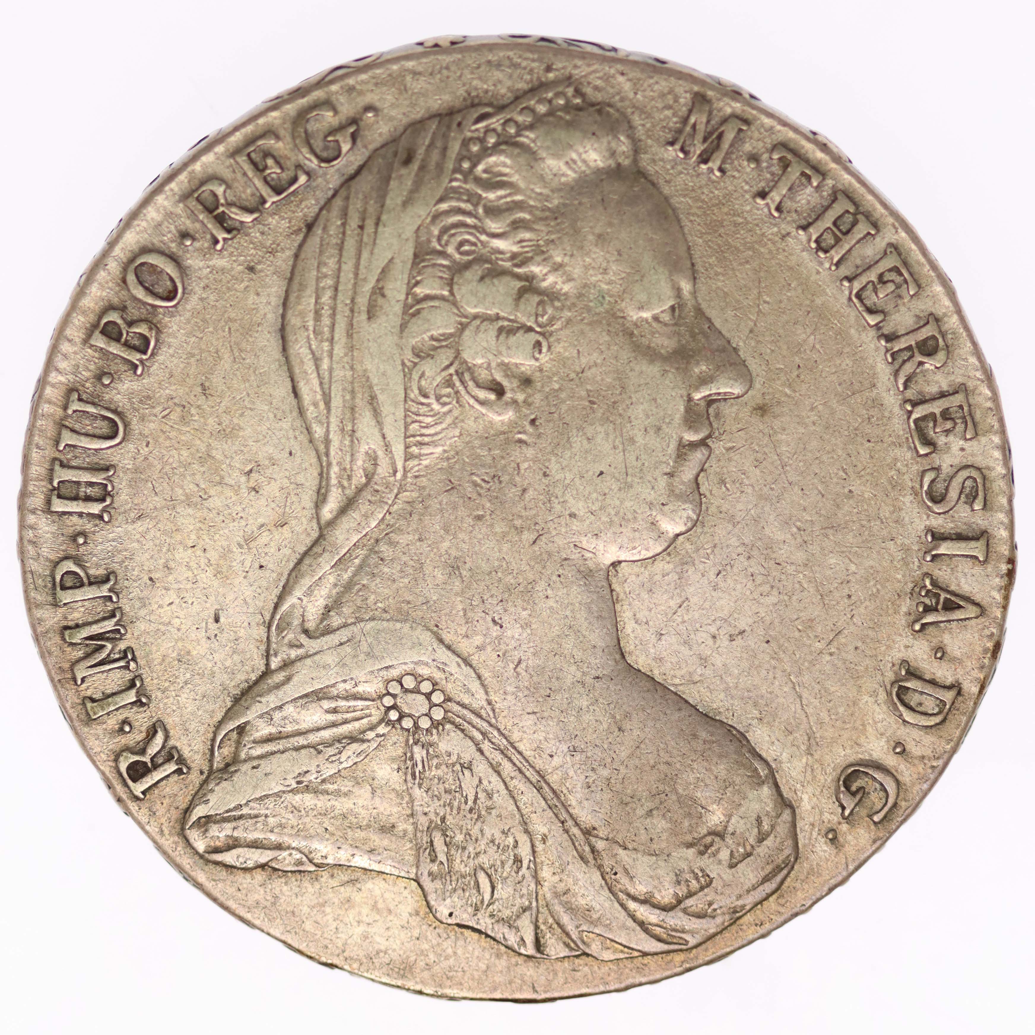 RDR Maria Theresia Taler 1780 I.C.-F.A.