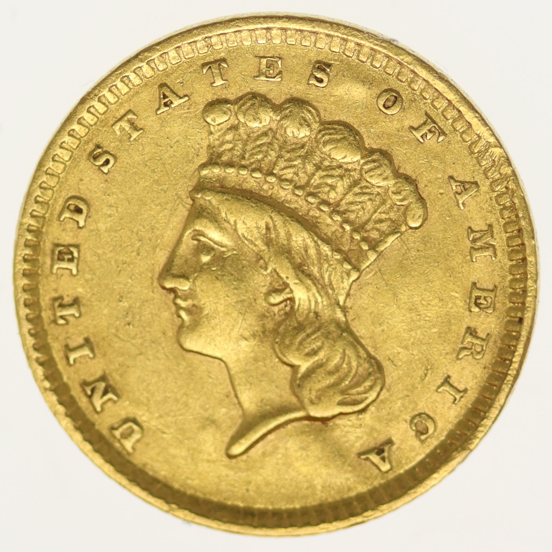 USA 1 Dollar 1857