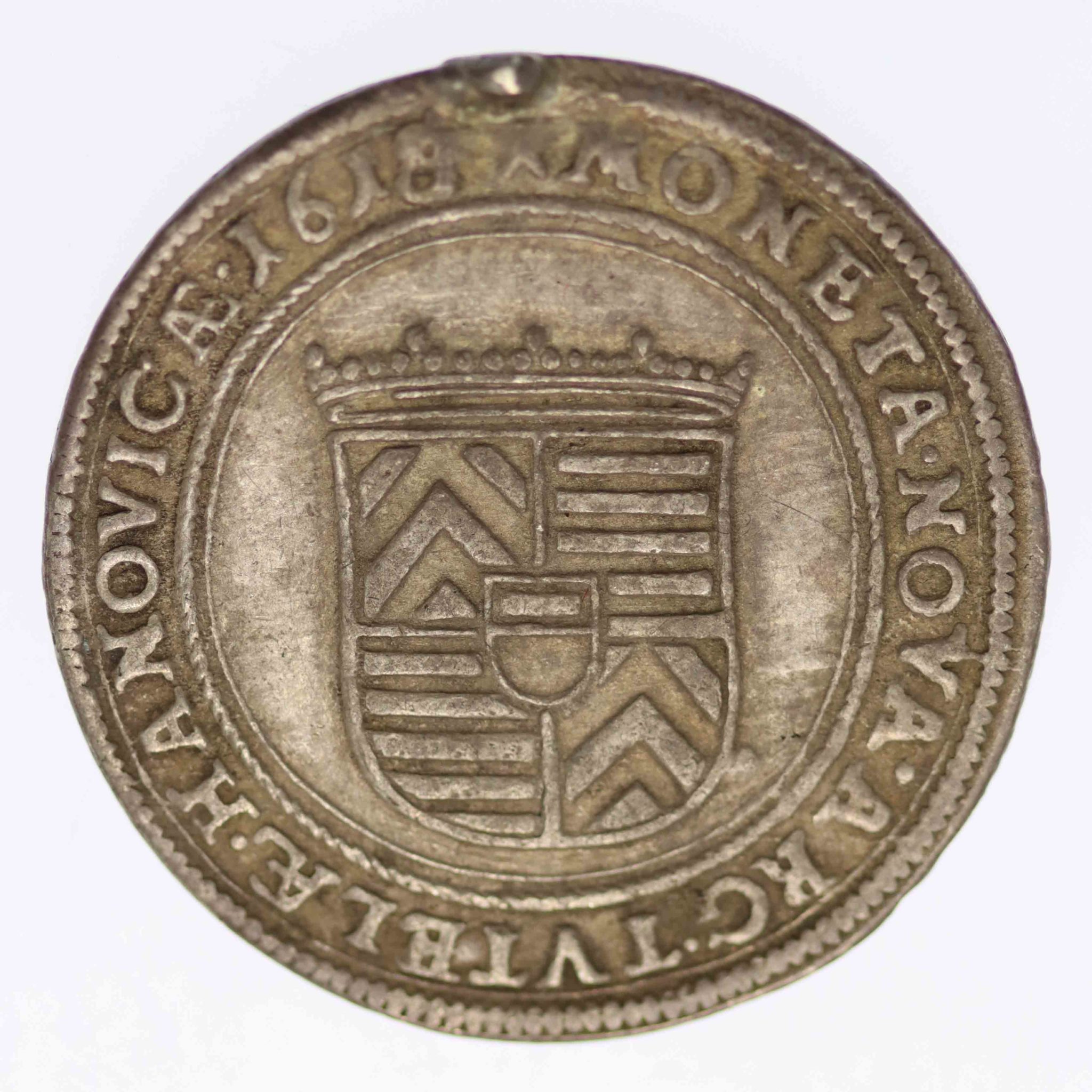 Hanau Münzenberg Philipp Moritz Teston 1618