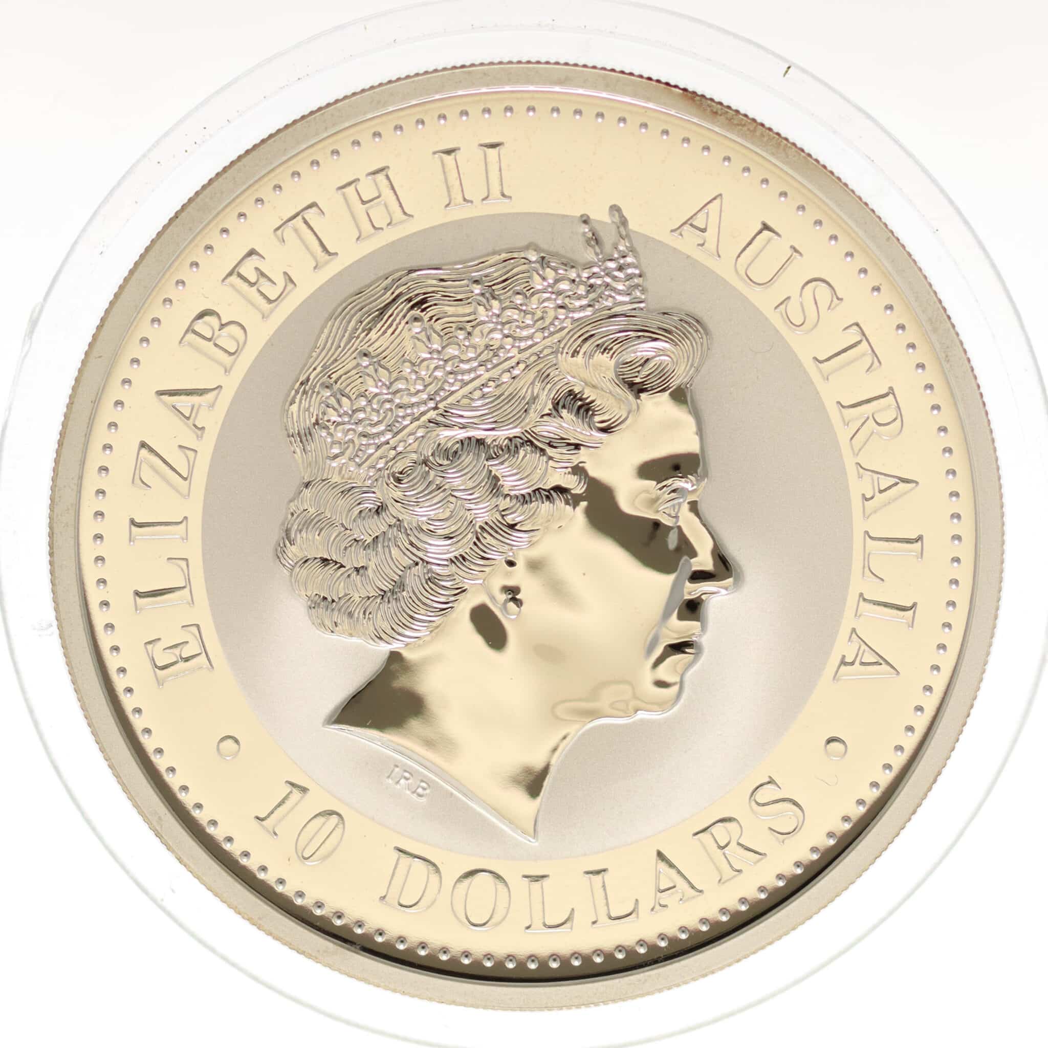 Australien Elisabeth II. 10 Dollars 2006 Lunar I Hund