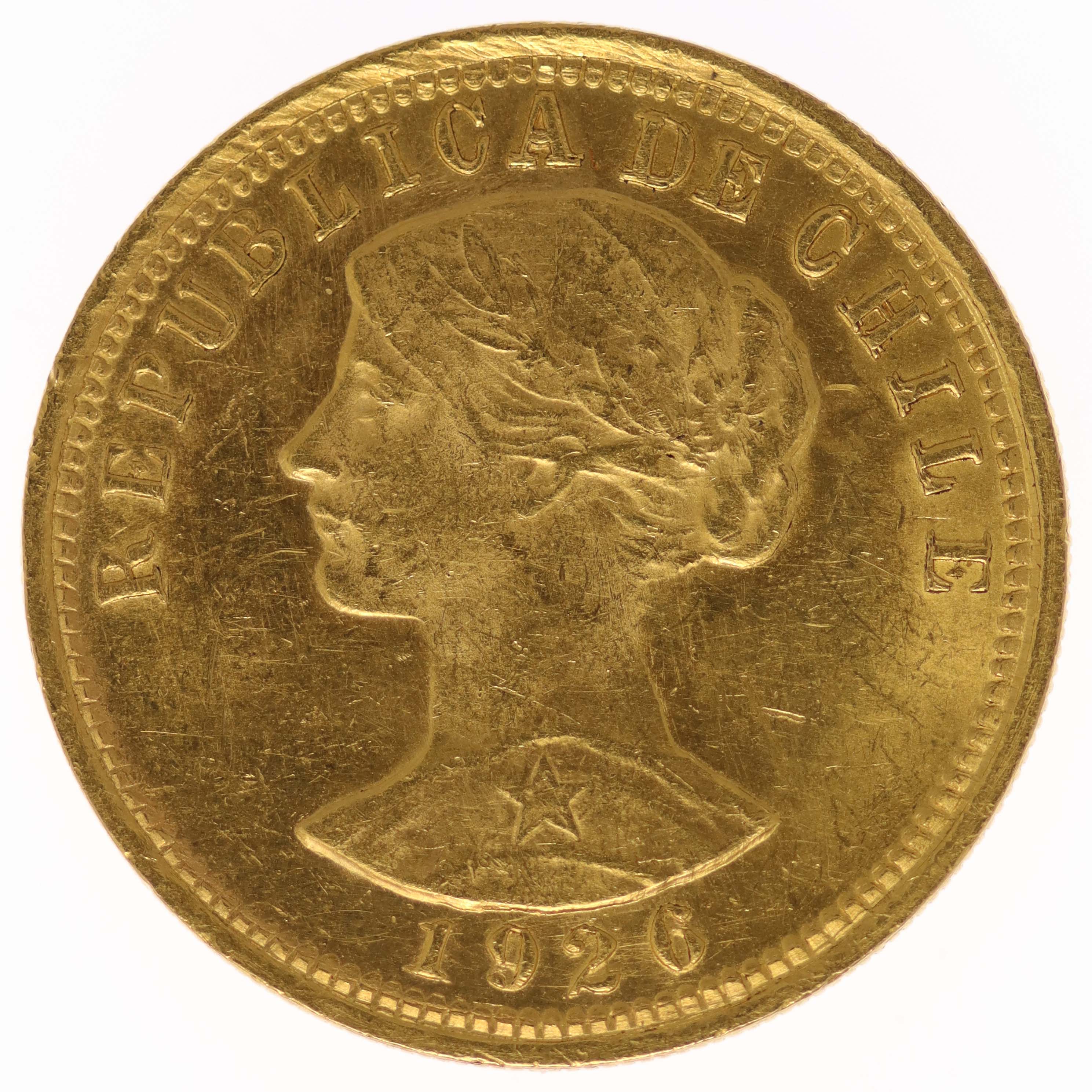 Chile 100 Pesos 1926