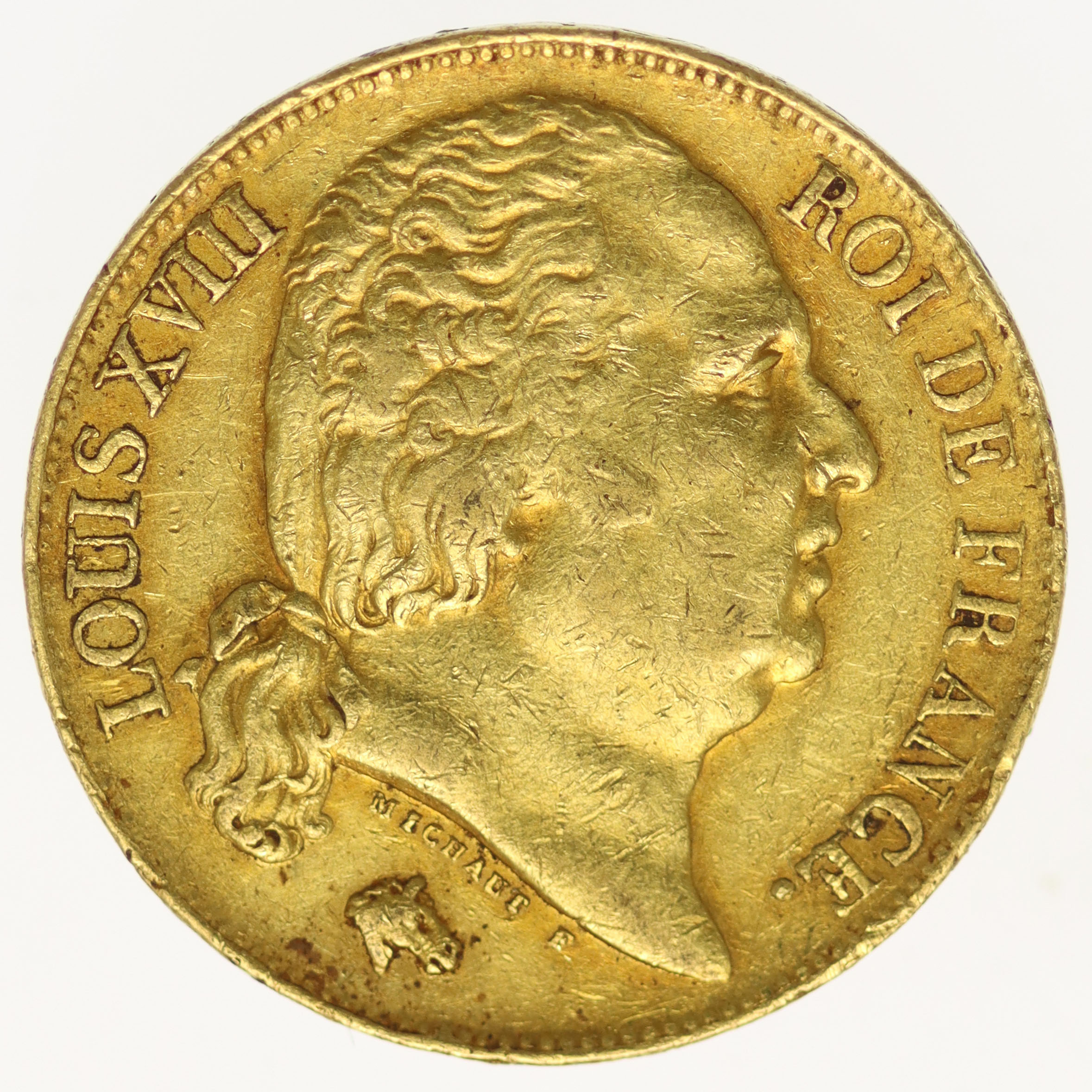 Frankreich Louis XVIII. 20 Francs 1817 Q