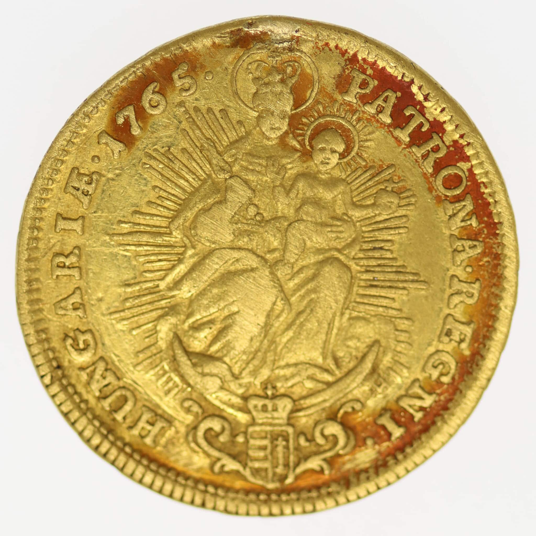 Ungarn Maria Theresia 2 Dukaten 1765